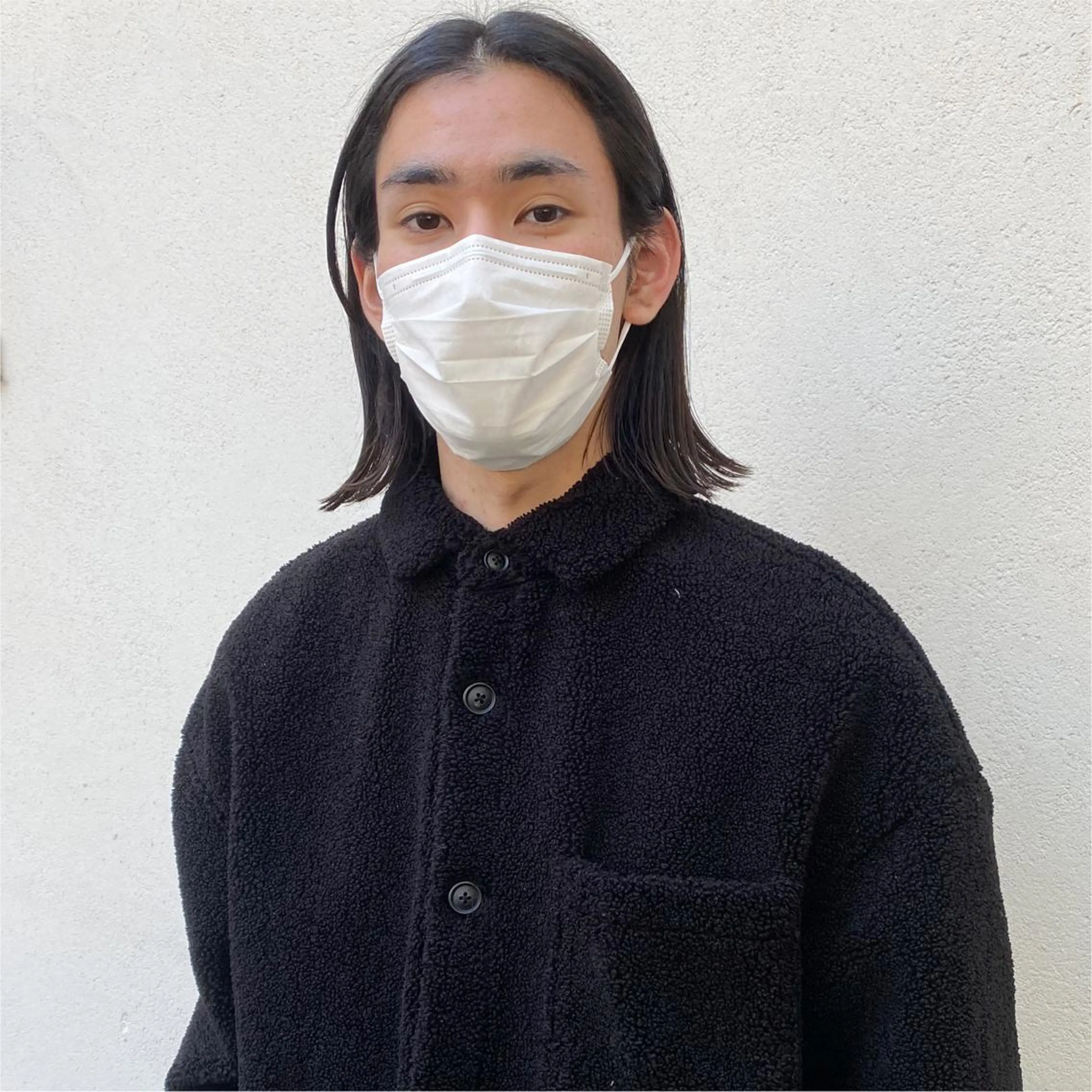 ミディアム メンズ ボブ/ミニボブ 透明感カラーkadoのヘアスタイル