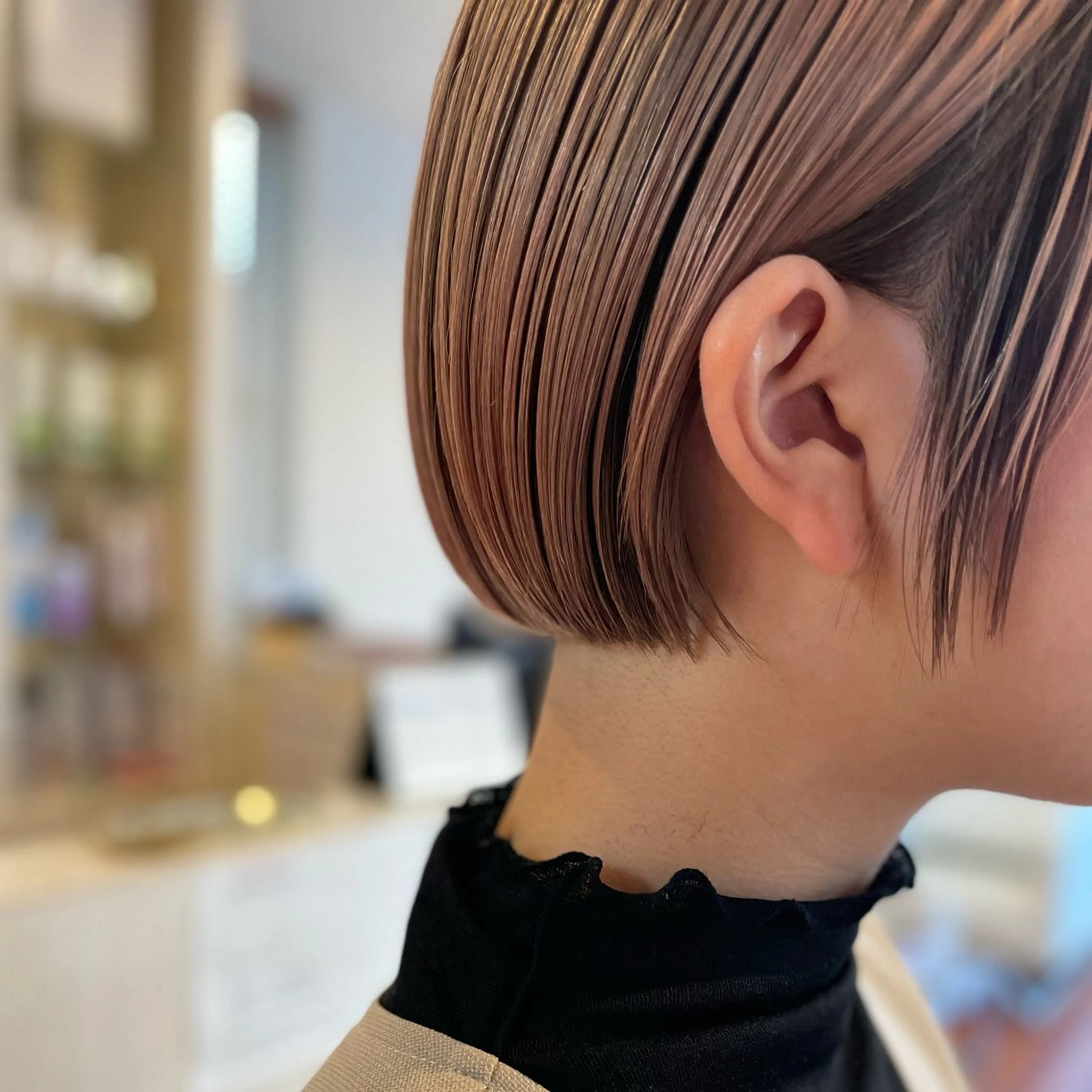 ショート ボブ カット トリートメント 【シクネ】ユウダイ お顔まわりカット💎のヘアスタイル