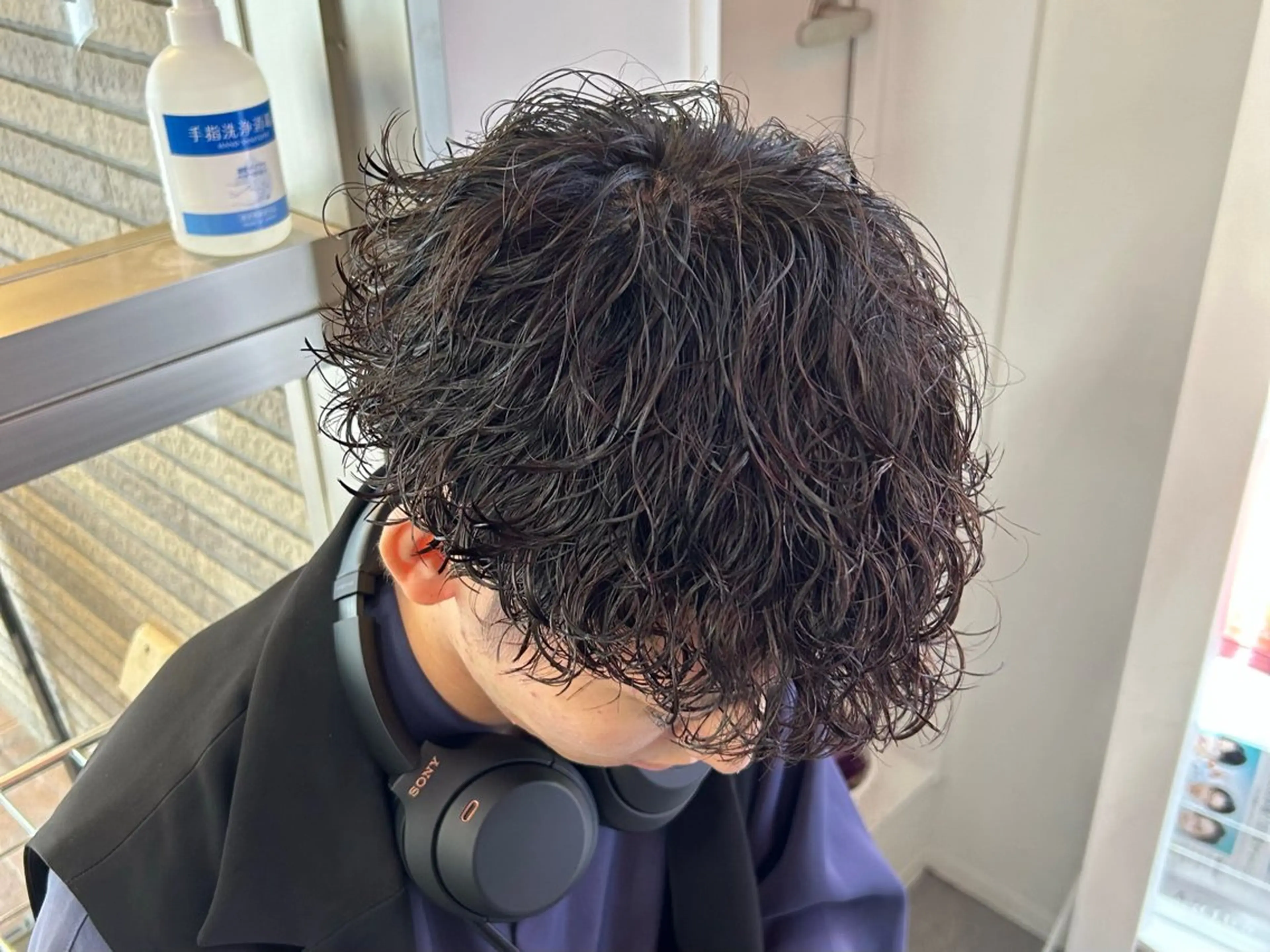 【🔥選べる相談メンズパーマ🔥】カット＋パーマ　　　　#ツイスパ#波巻き#無造作#シャドウパーマ#センターパートの写真