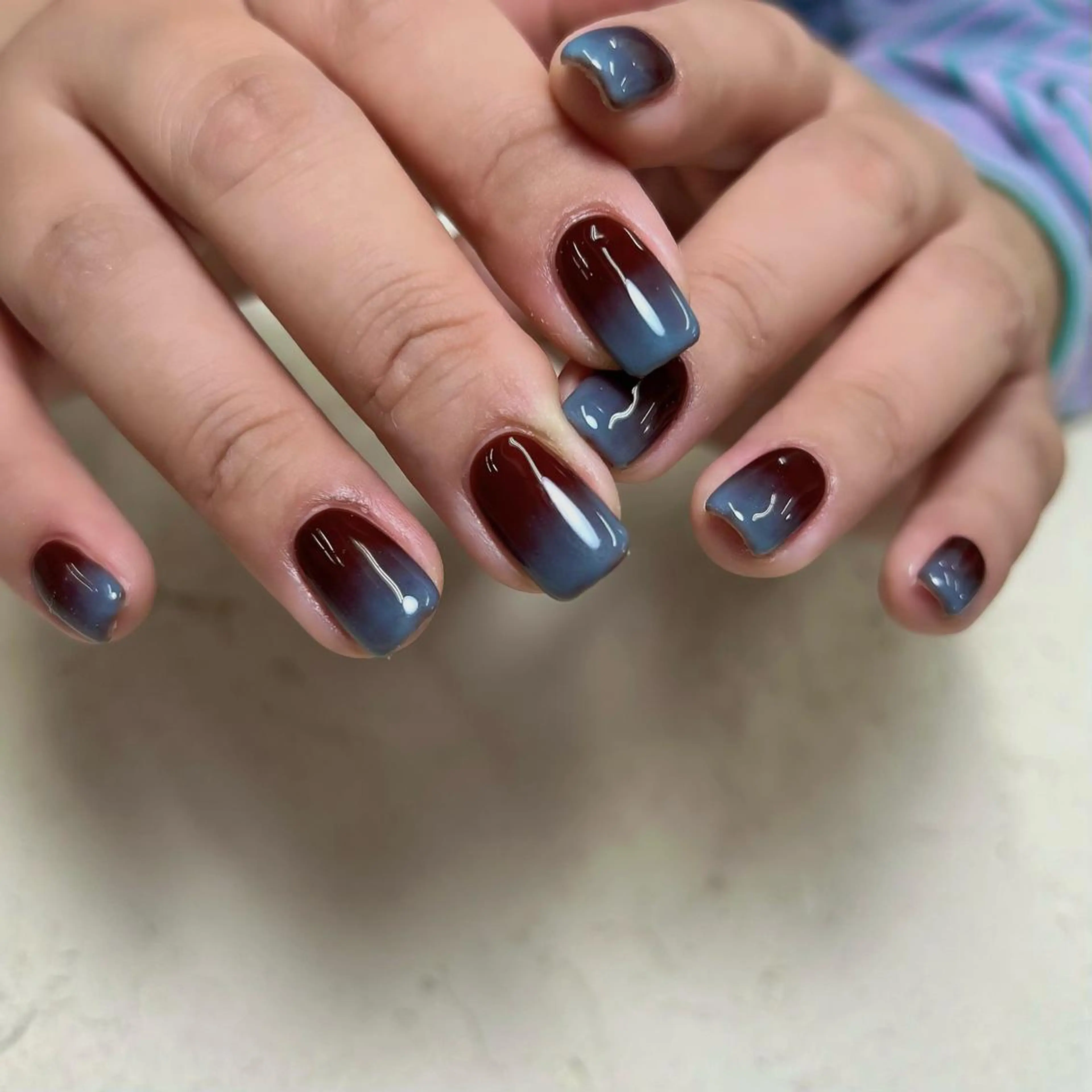ネイル ハンドネイル nuás nailのネイルデザイン