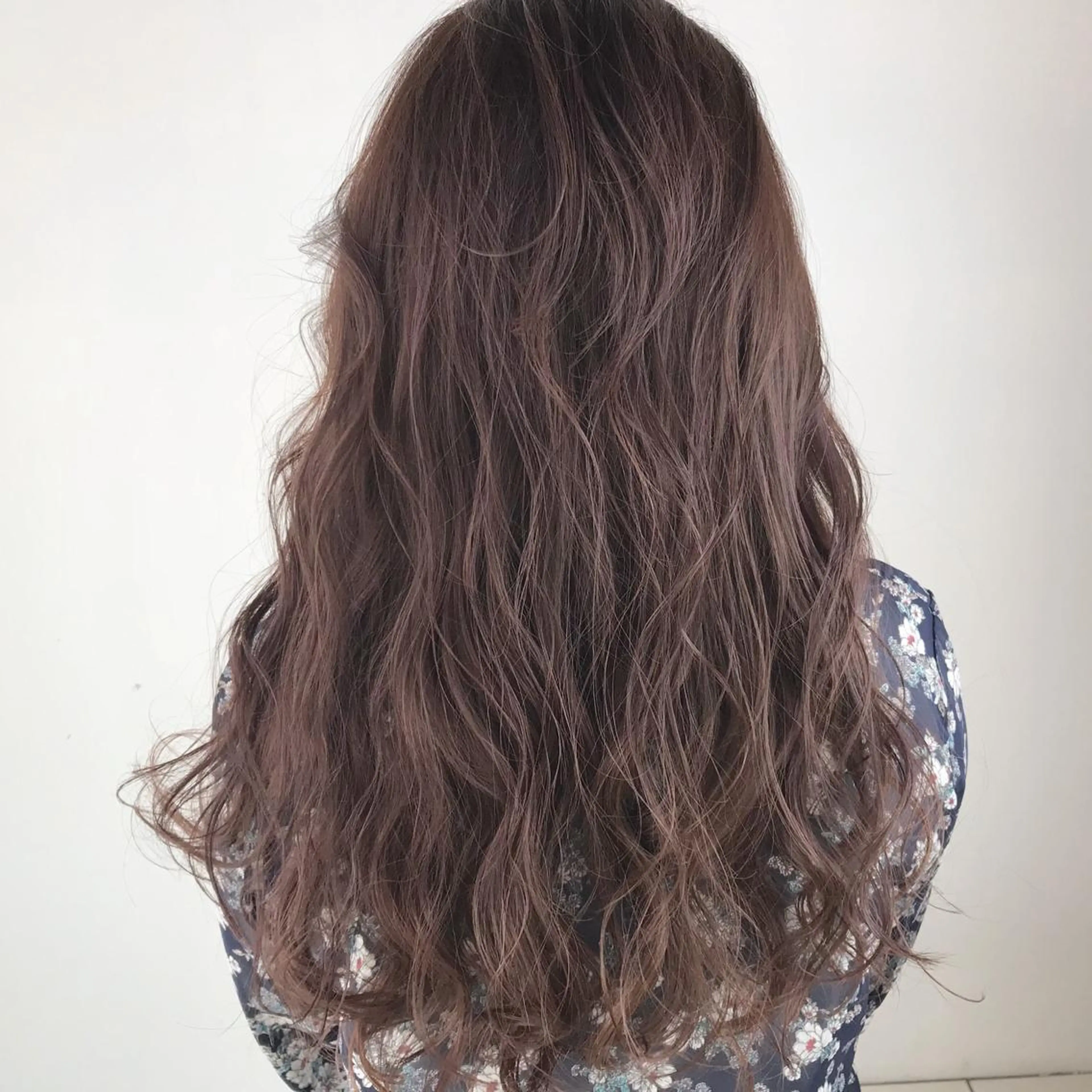 ロング MORISAKI ✂︎縮毛矯正のヘアスタイル