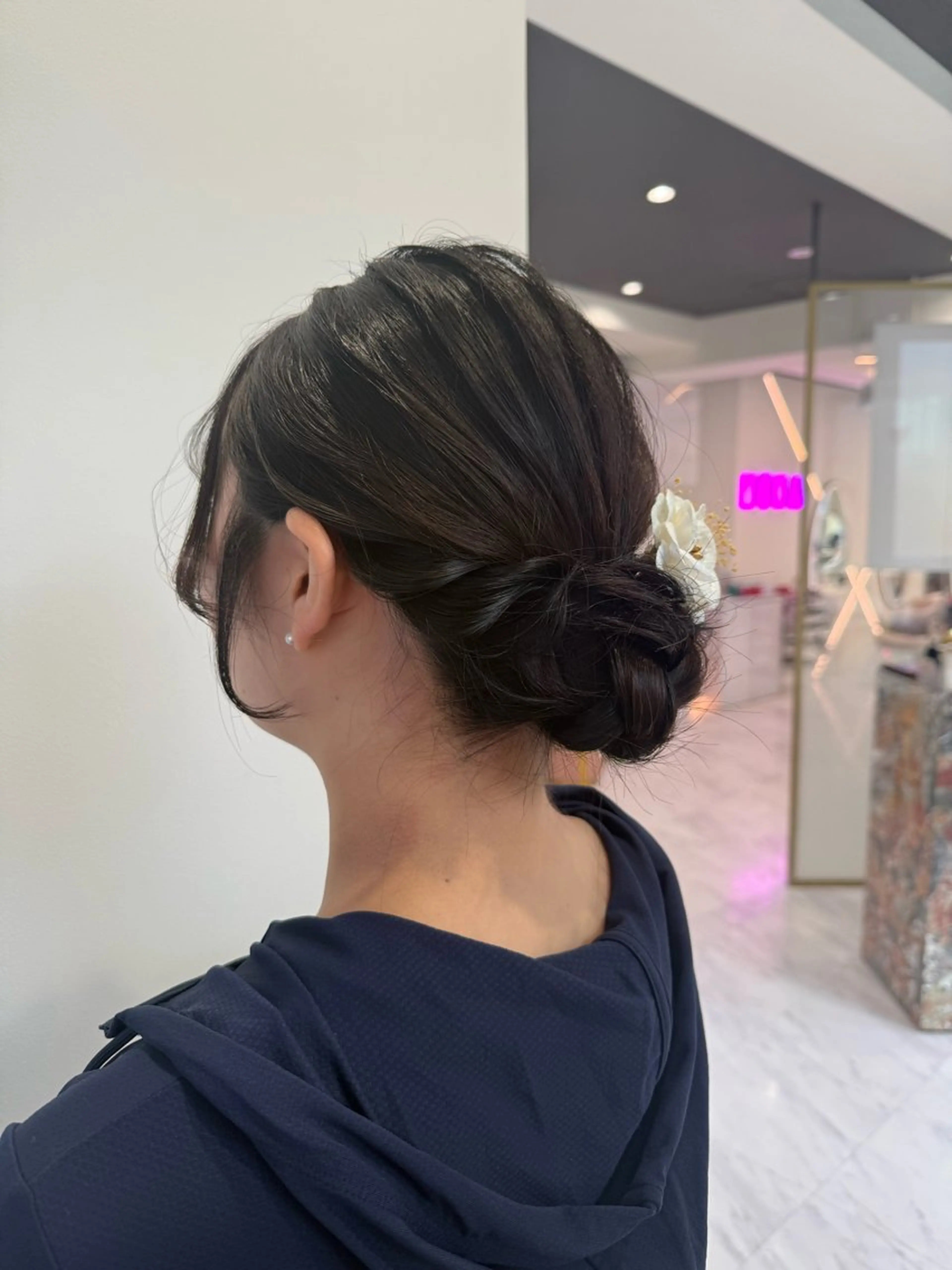 ミディアム ヘアセット 🎀MONA あまね🎀のヘアスタイル