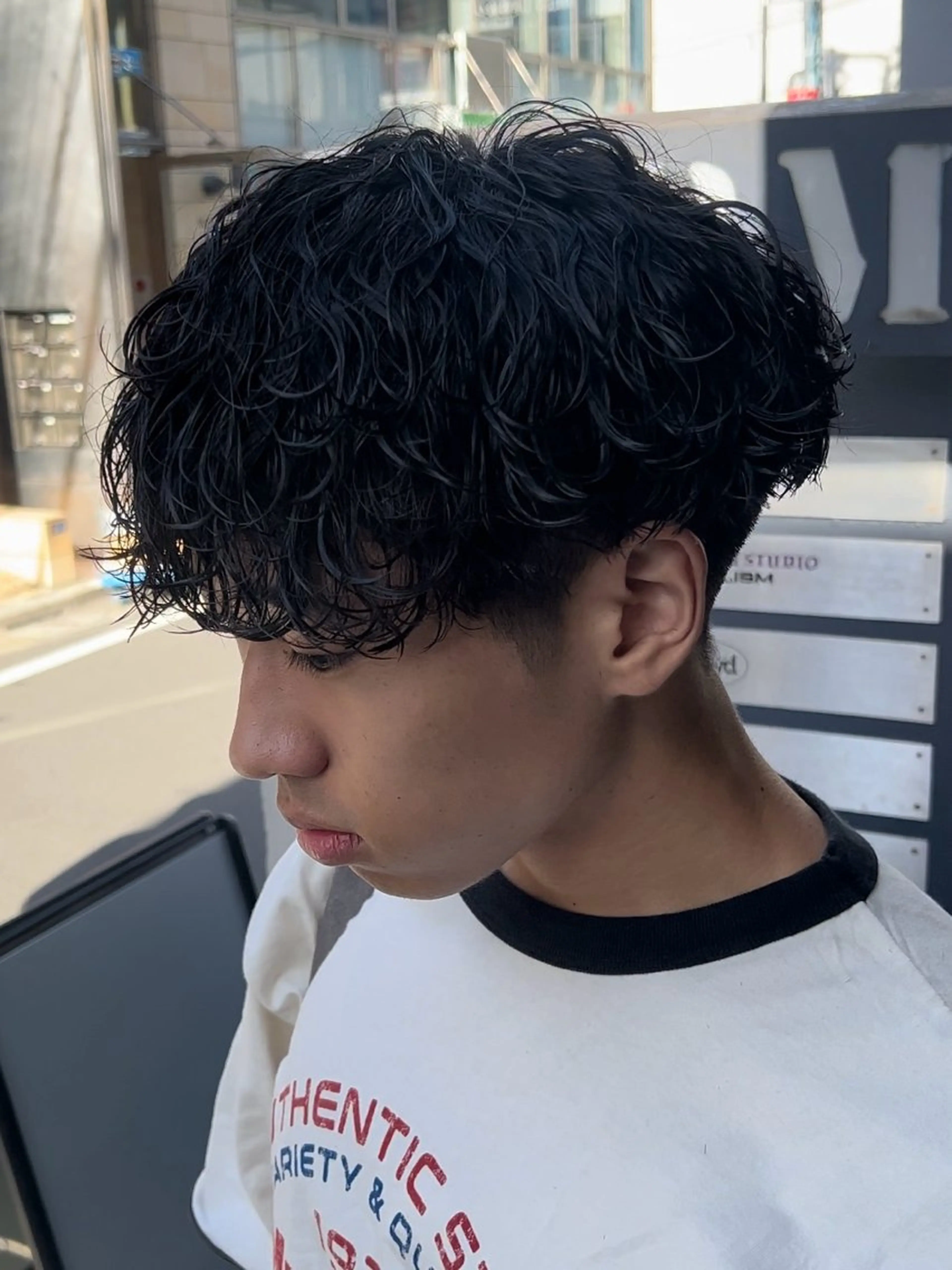 パーマ メンズ カット パーマ 🔥メンズ特化🔥 永瀬椋のヘアスタイル