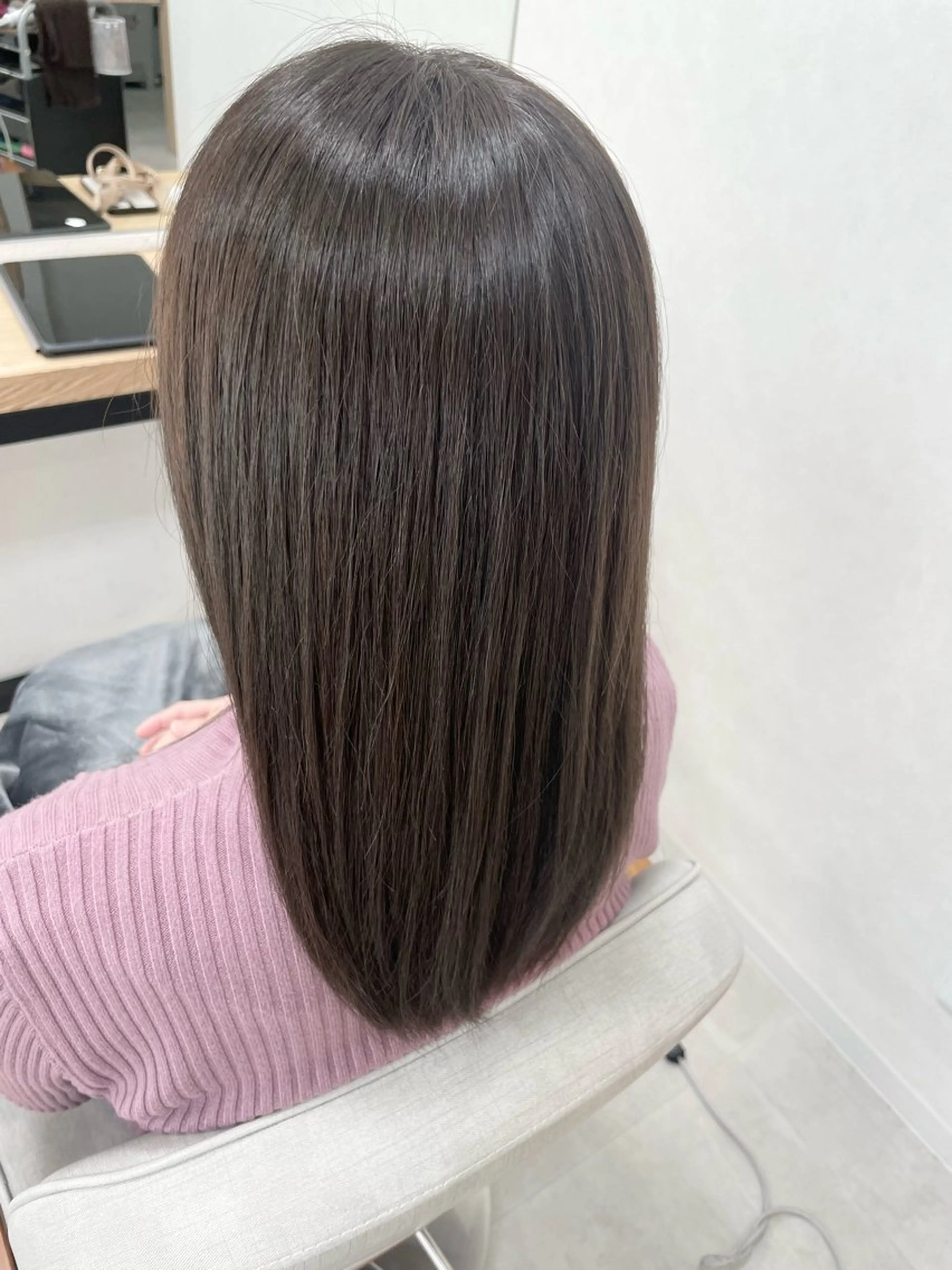 ミディアム ami🍊hair salon soilのヘアスタイル