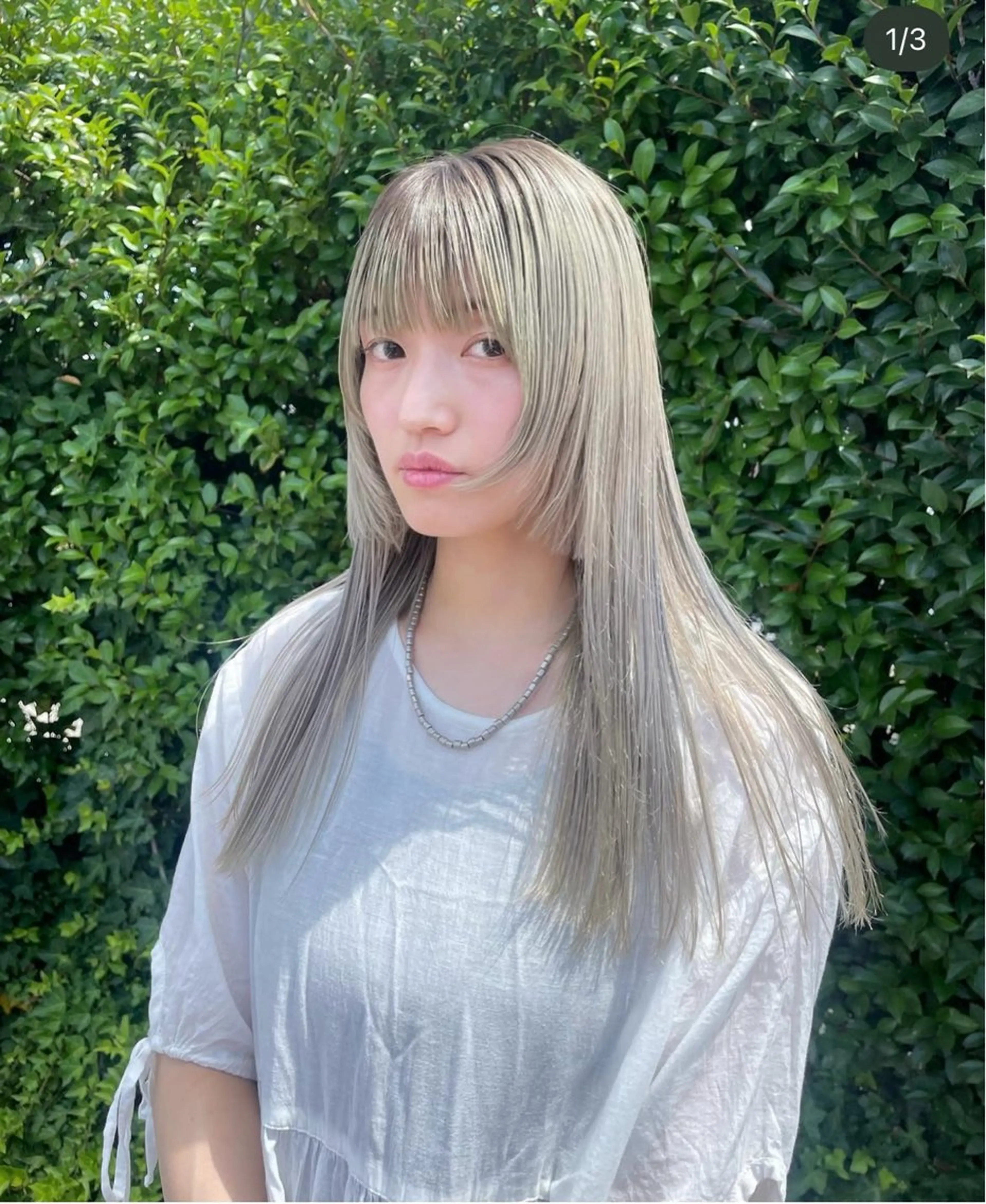 ロング 森浦 莉乃のヘアスタイル