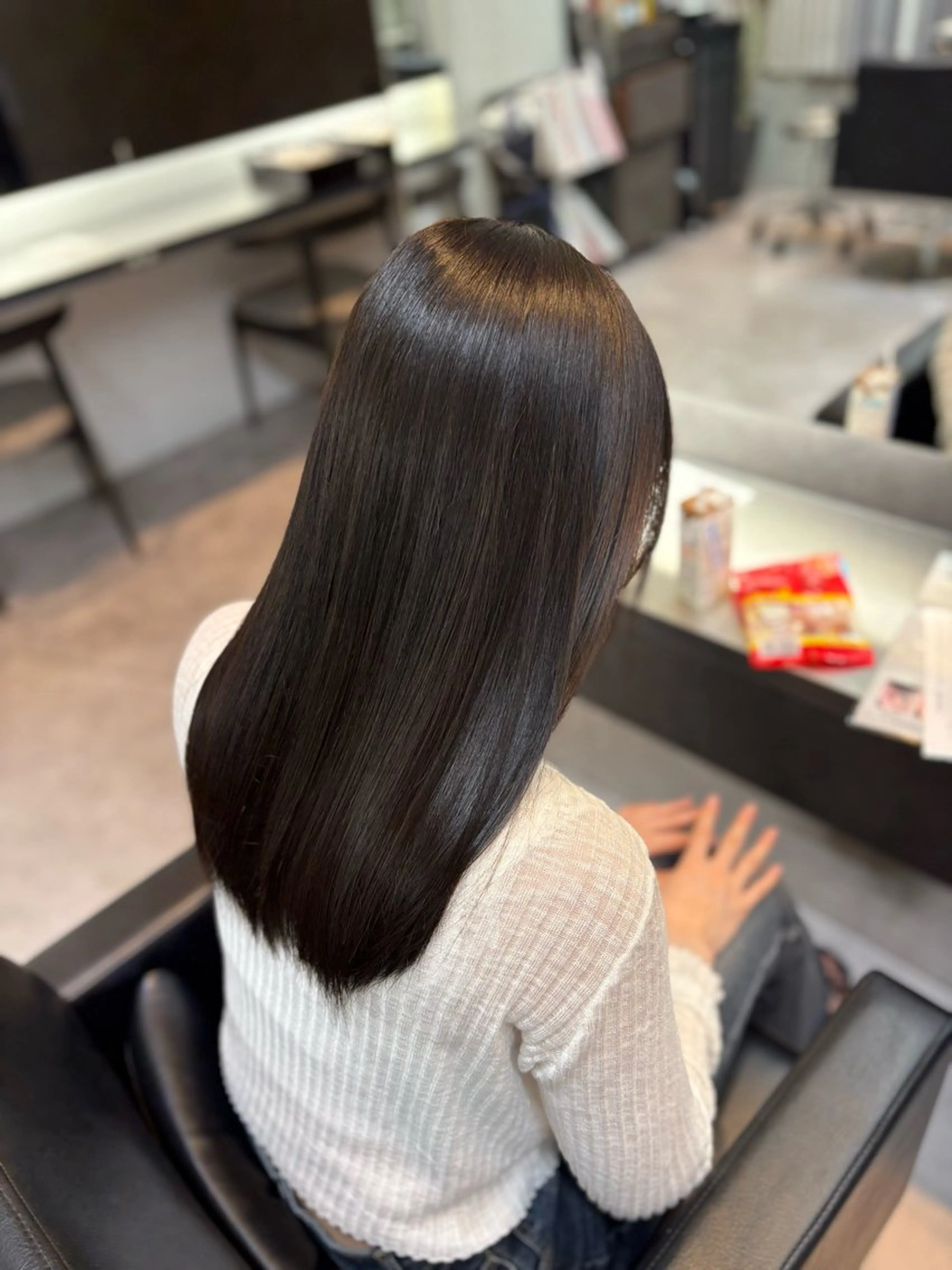 ロング 髪質改善 トリートメント 城山 拓実のヘアスタイル