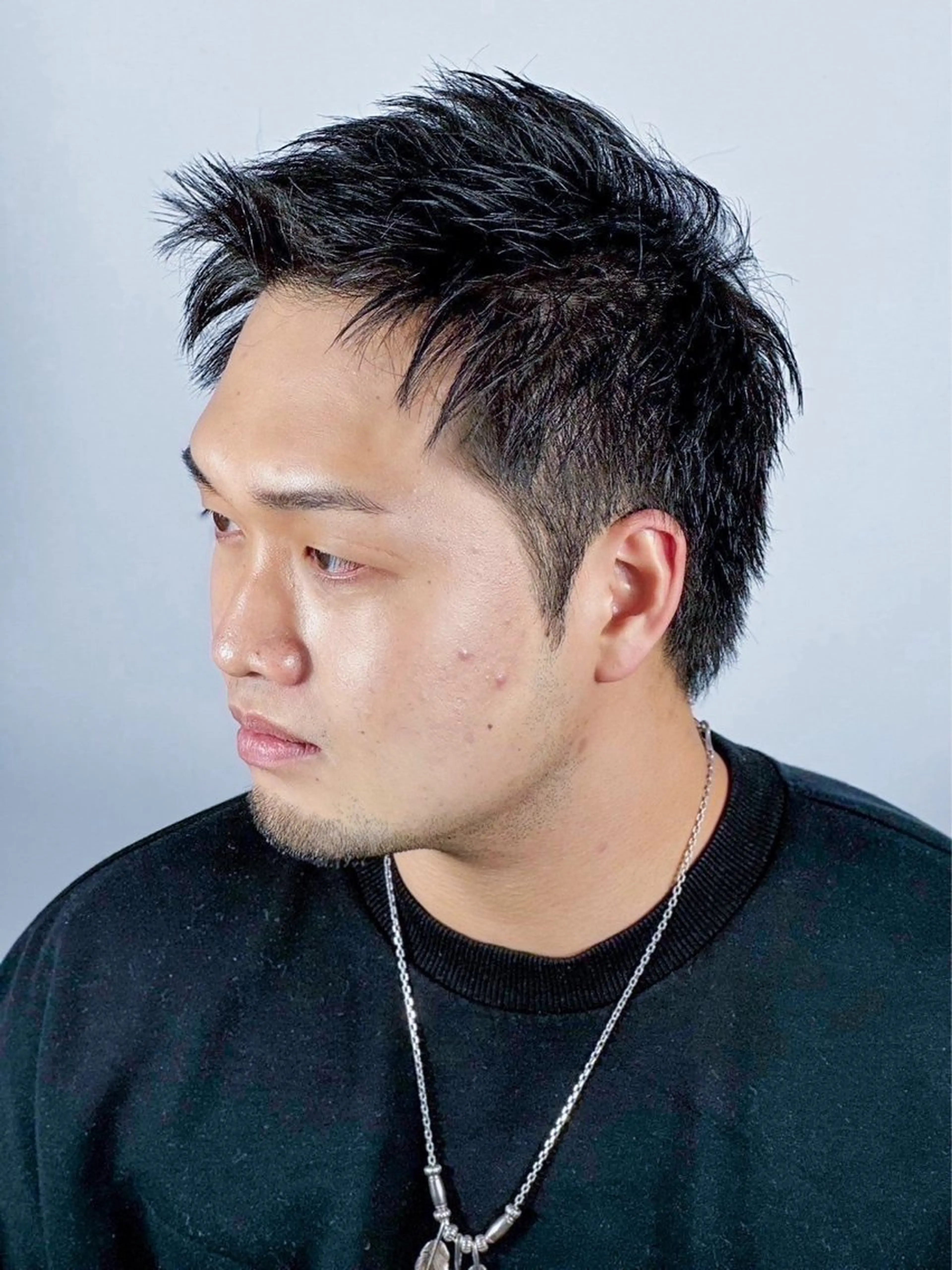 プレミアムカットコース　（カット+シャンプー+顔剃り+セット）の写真