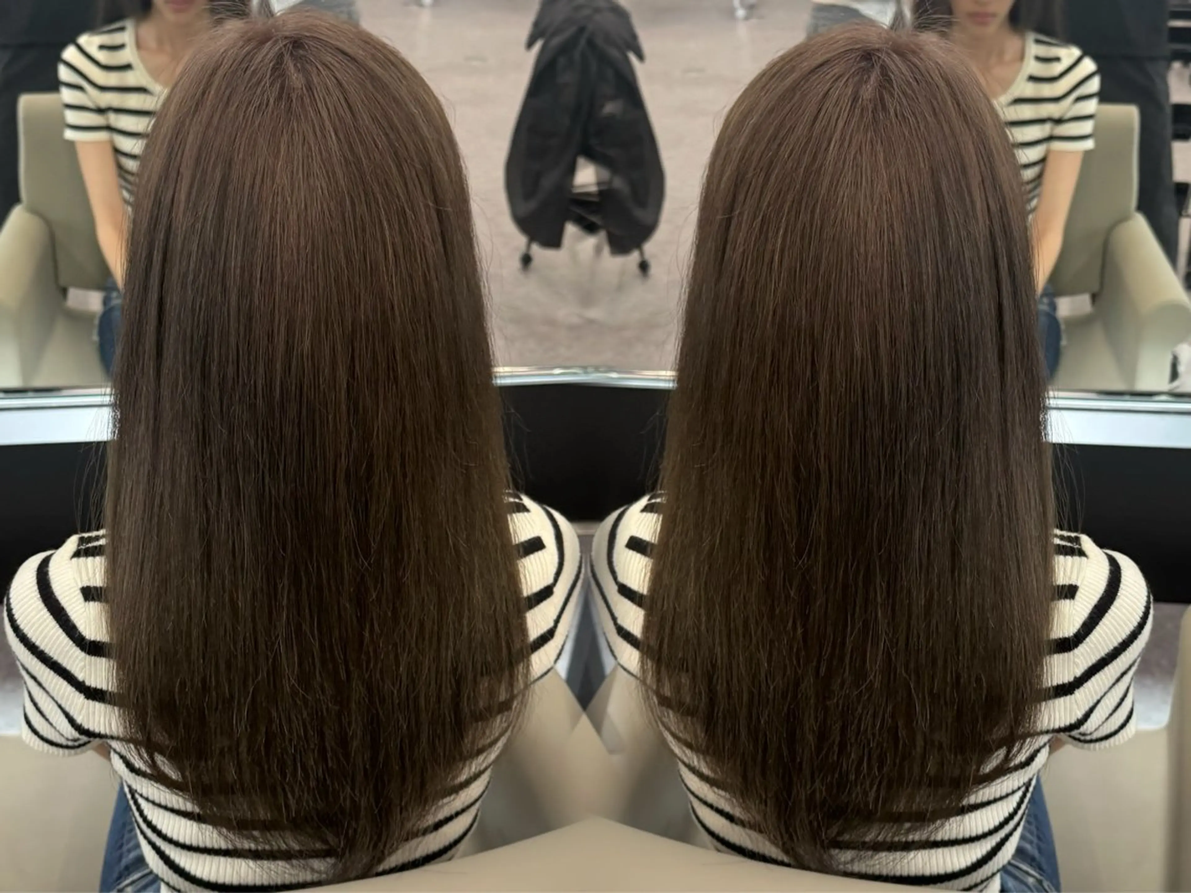 ロング ヘアカラー トリートメント 透明感カラー×ケア ブリーチTakeruのヘアスタイル