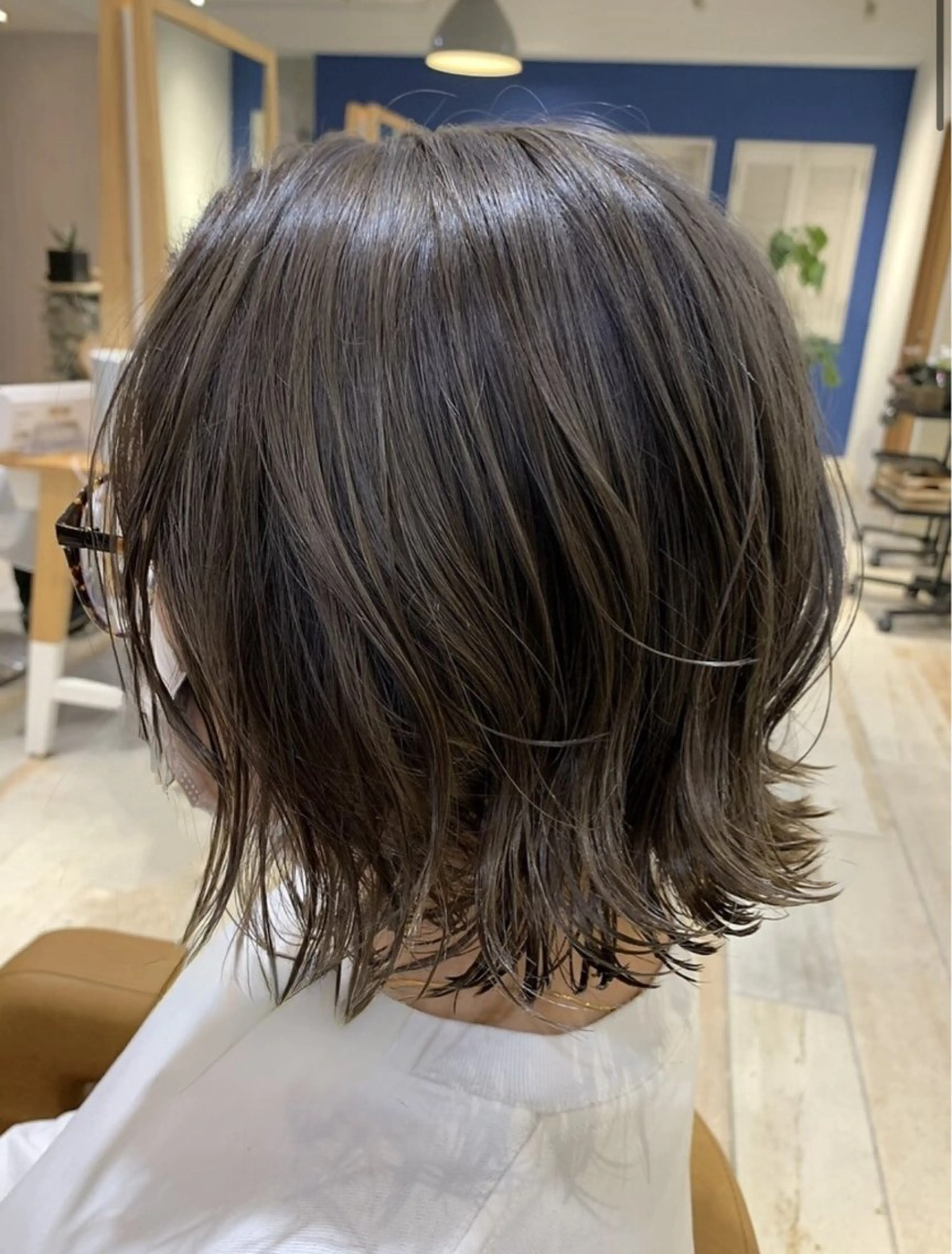 ミディアム カット ヘアカラー トリートメント 𓂃Earth 三鷹 Masato🌱𓂃のヘアスタイル