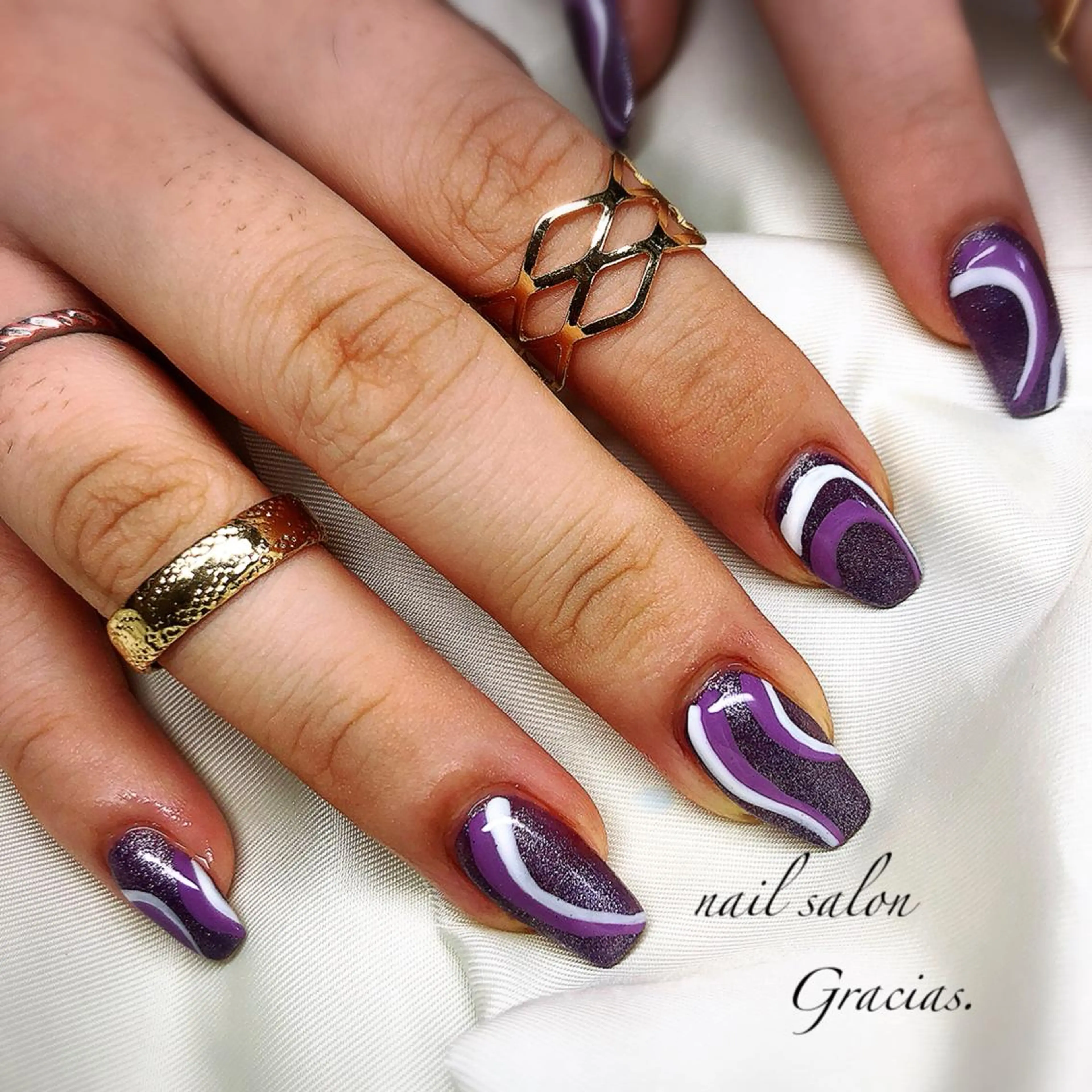 ネイル ハンドネイル Gracias. rieのネイルデザイン