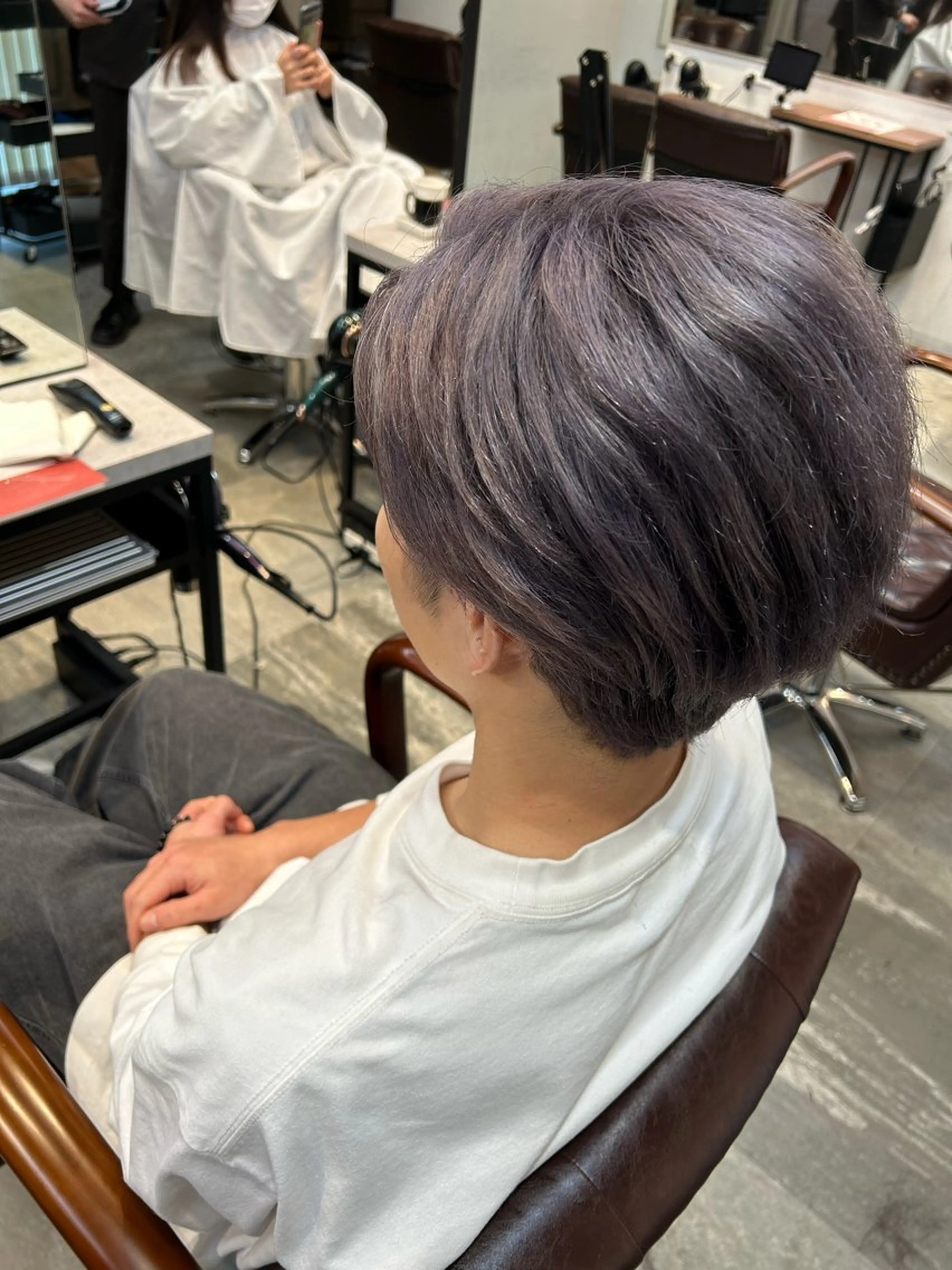 メンズ カット ヘアカラー トリートメント 愛されハイトーン 🍓YURINAのヘアスタイル