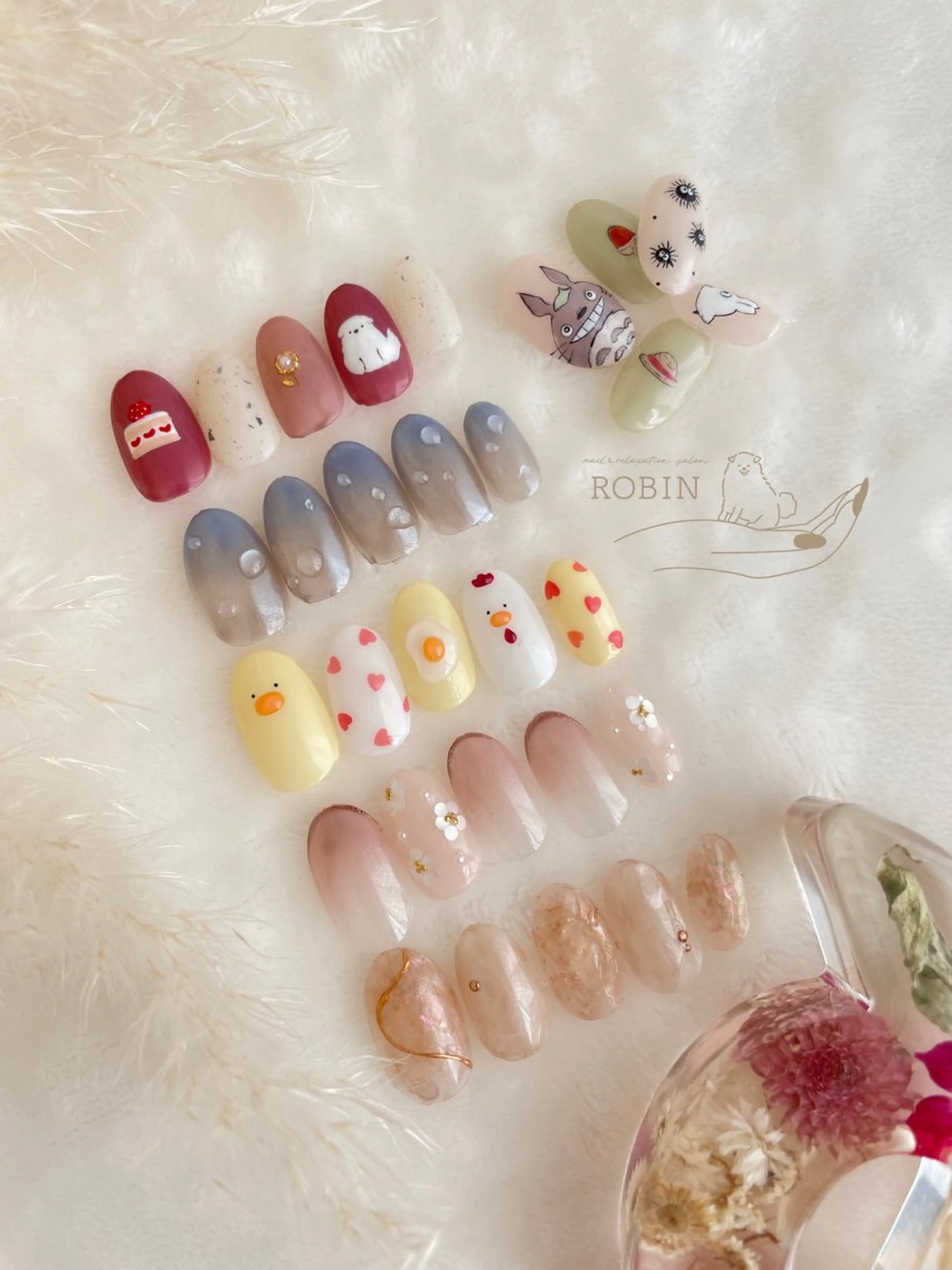 ネイル ハンドネイル フットネイル 山田 美紀のネイルデザイン