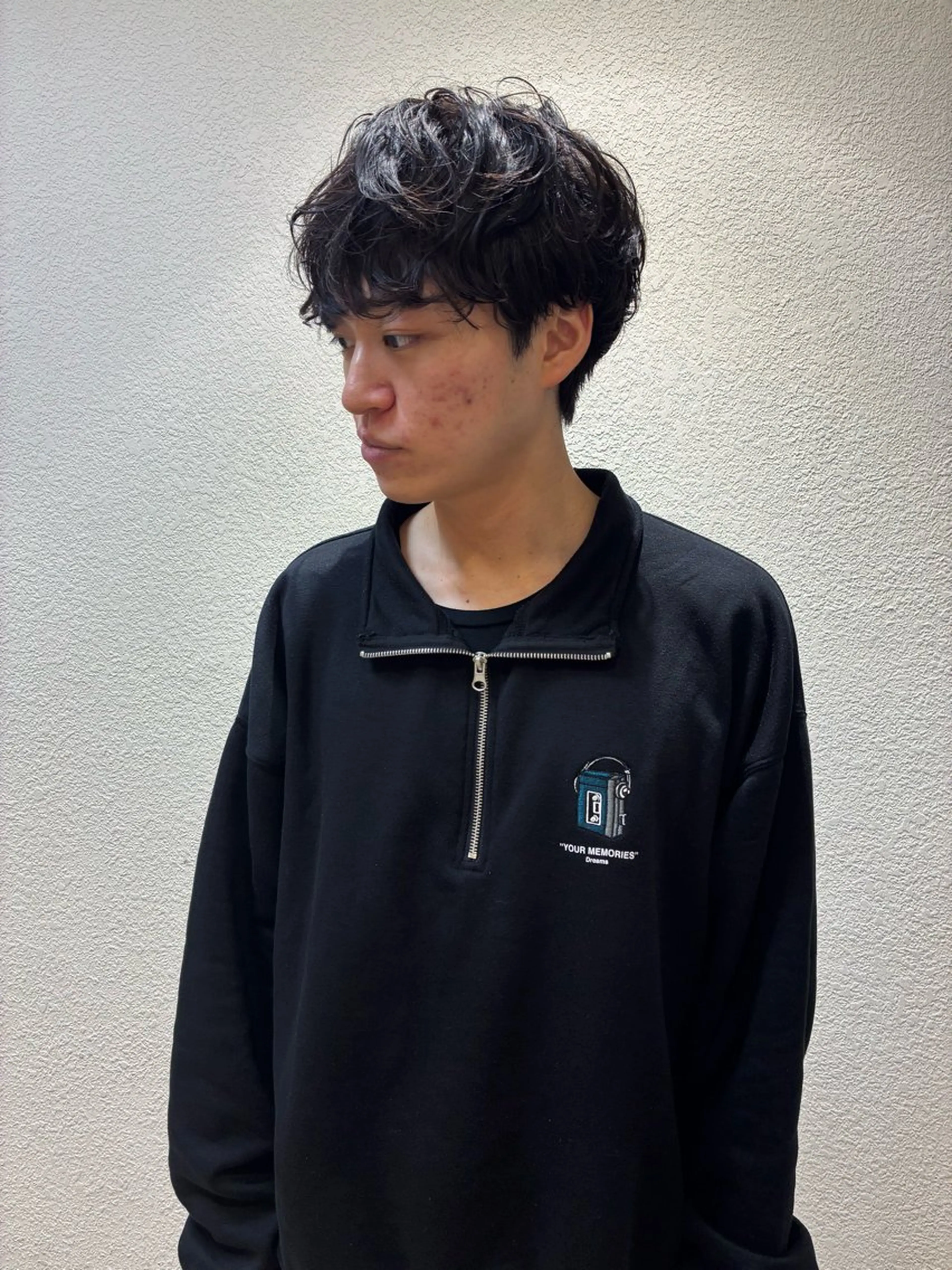 パーマ メンズ カット パーマ トリートメント 新規再来率No.1 金山/メンズパーマのヘアスタイル