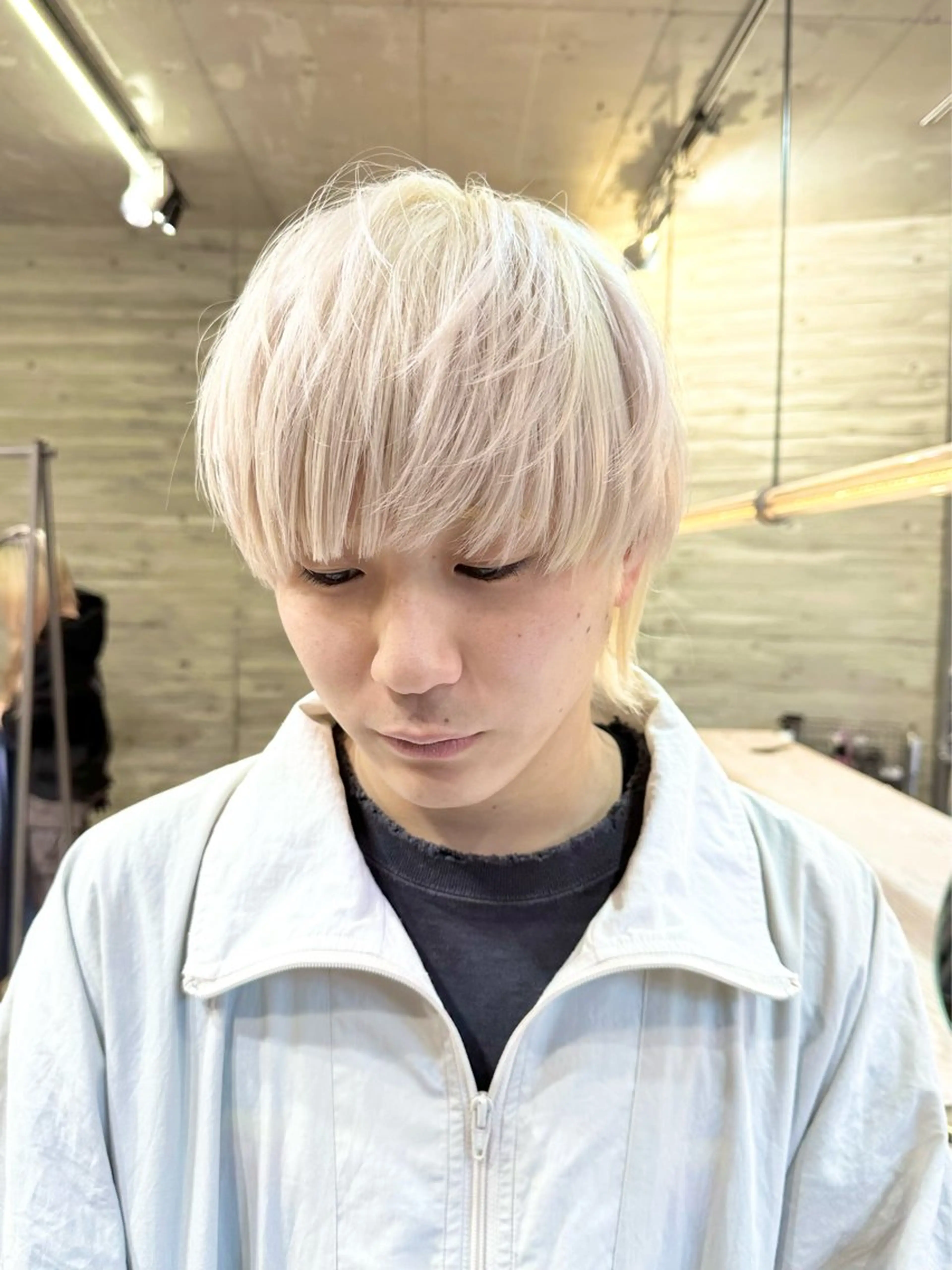 ショート カラー メンズ カット ヘアカラー kai .のヘアスタイル