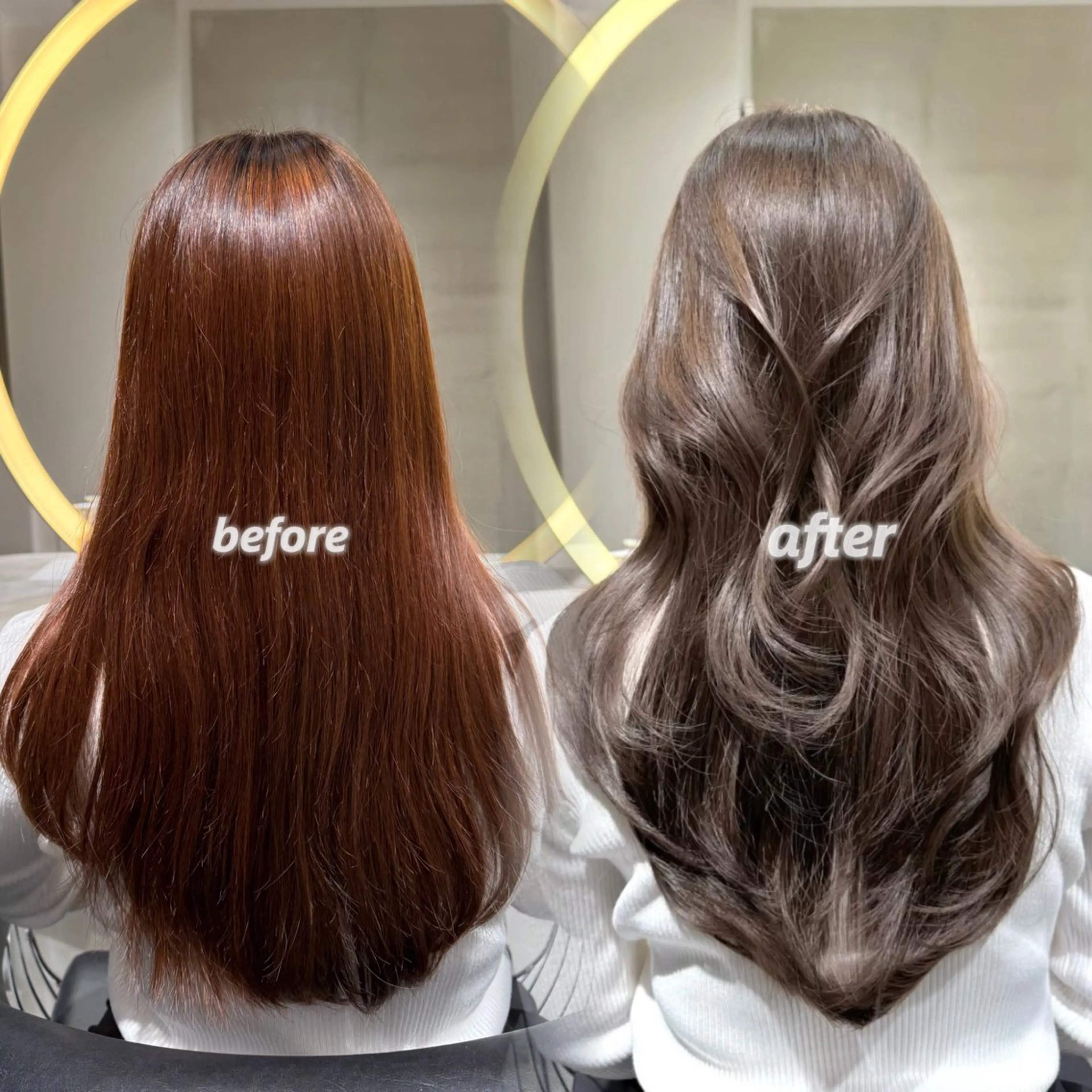 カラー ハルナ / 韓国ヘア♪のヘアスタイル