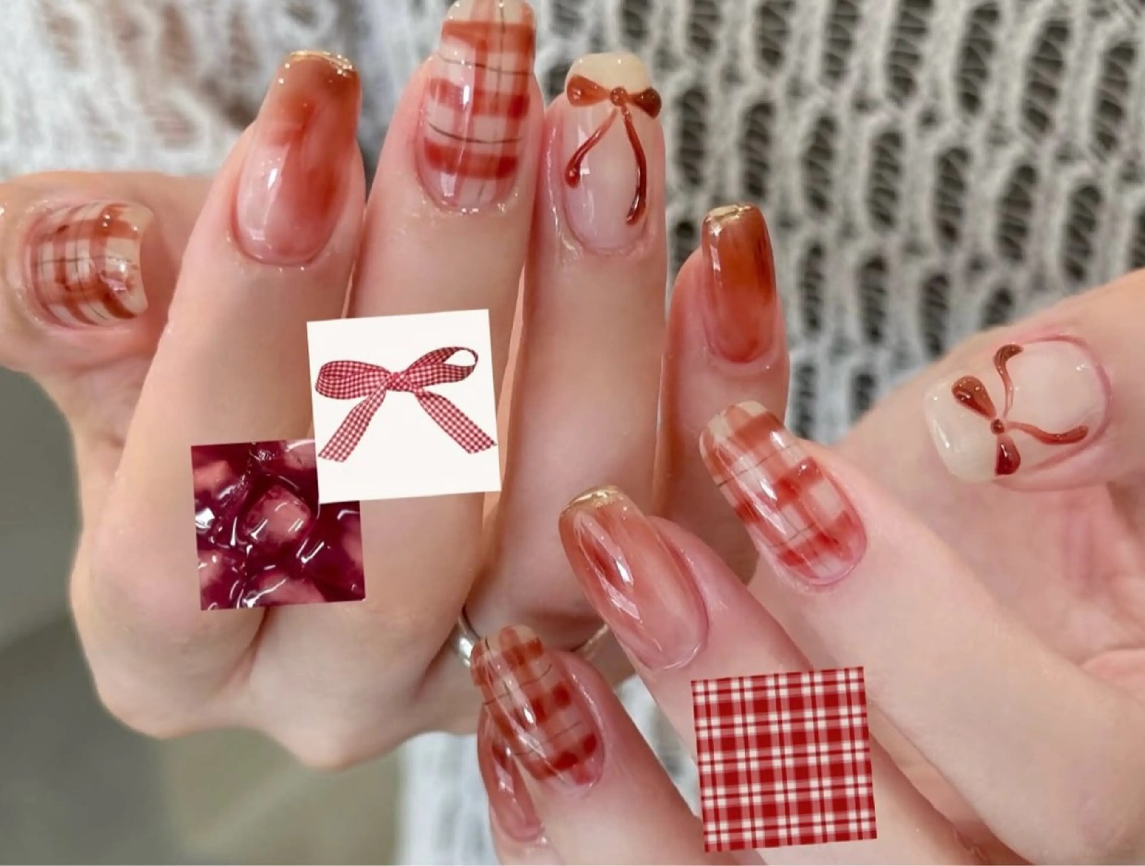 ネイル 韓国ネイル 持ち込み ニュアンスネイル ネイルチップ ハンドネイル TABI ANA.CHUOのネイルデザイン