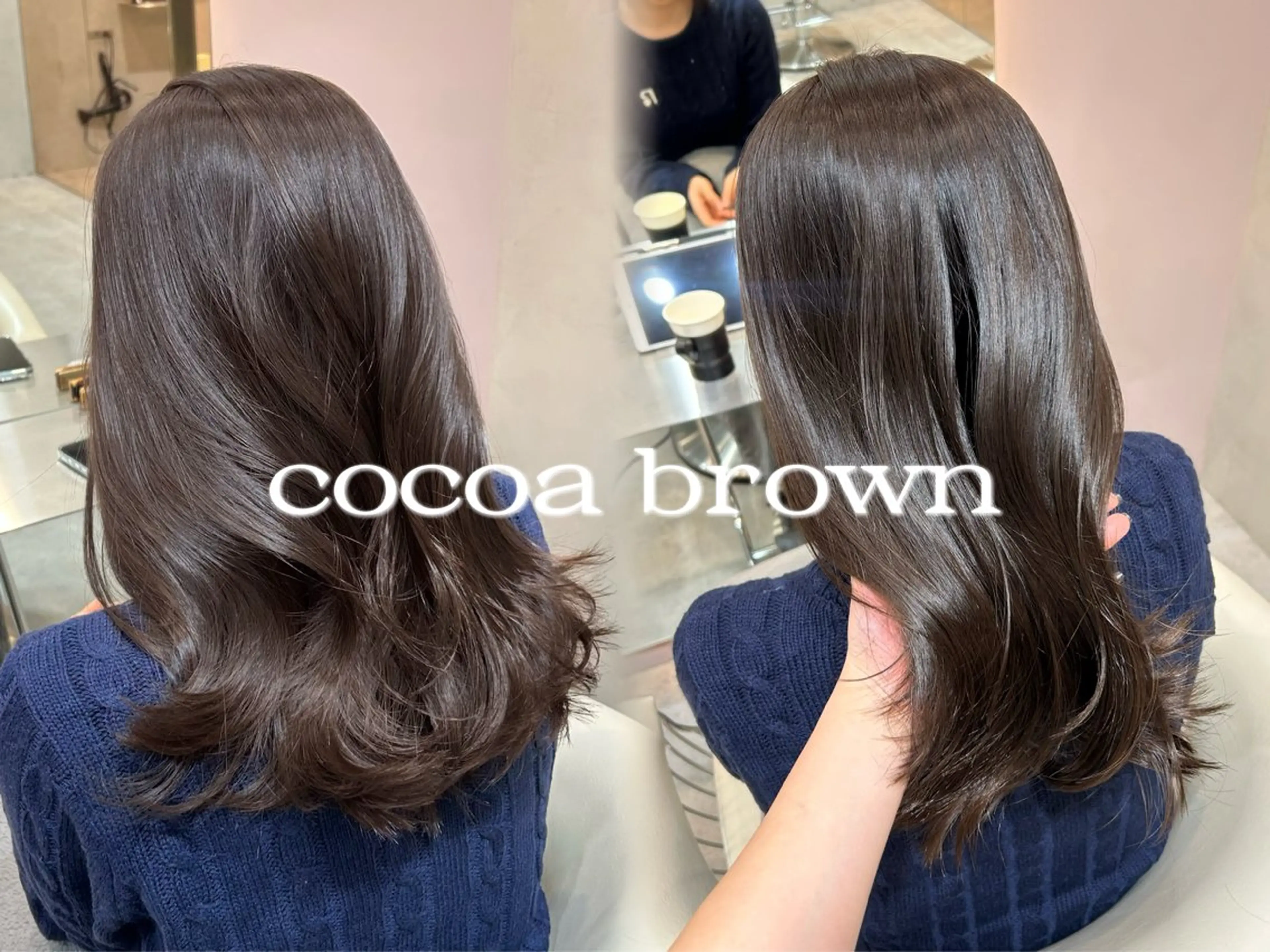 【1月限定メニュー❗️ツヤとまとまりをプラス❗️】メンテナンスカット✂️＋透明感カラーの写真