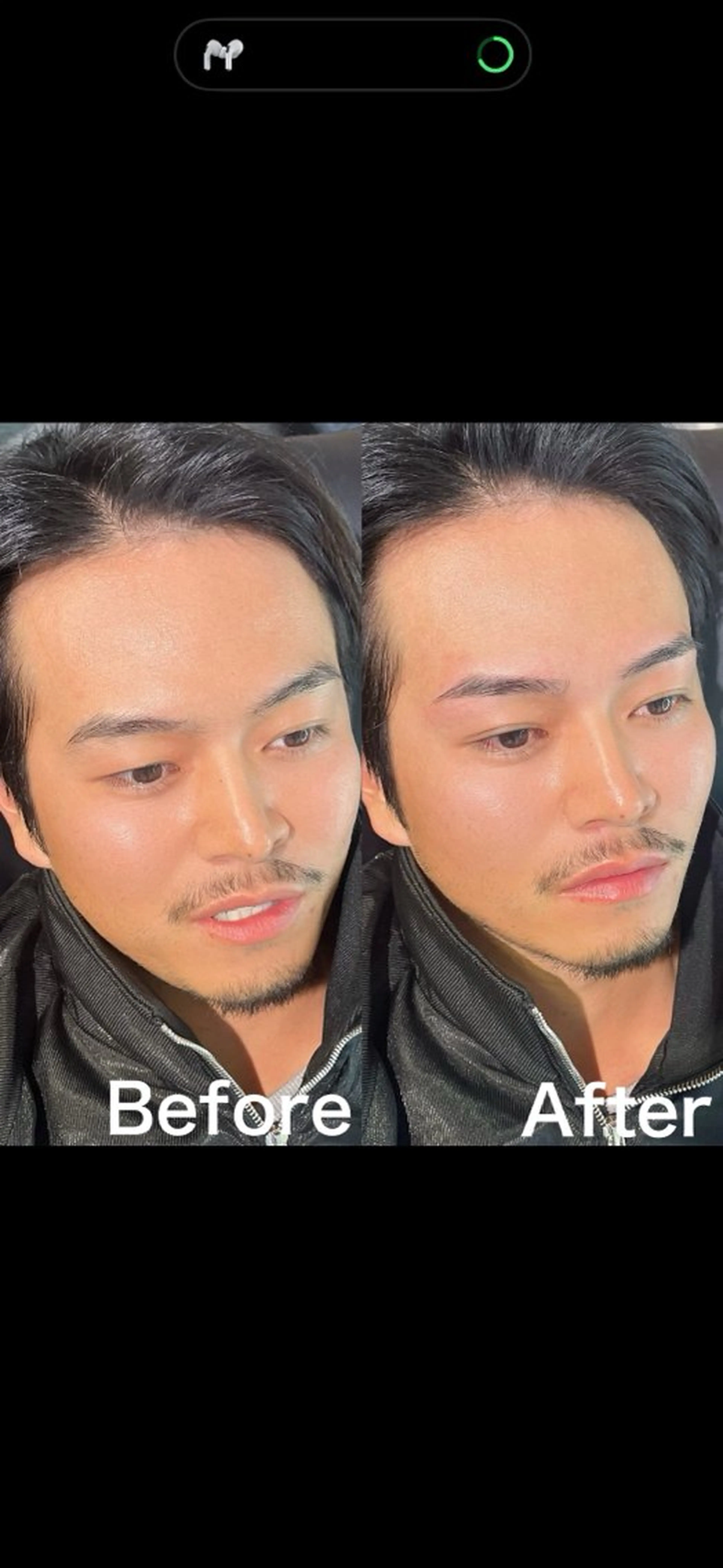 メンズ アイブロウ ワックス脱毛 眉カット 14日空きあり Yusukeの眉毛・アイブロウイメージ