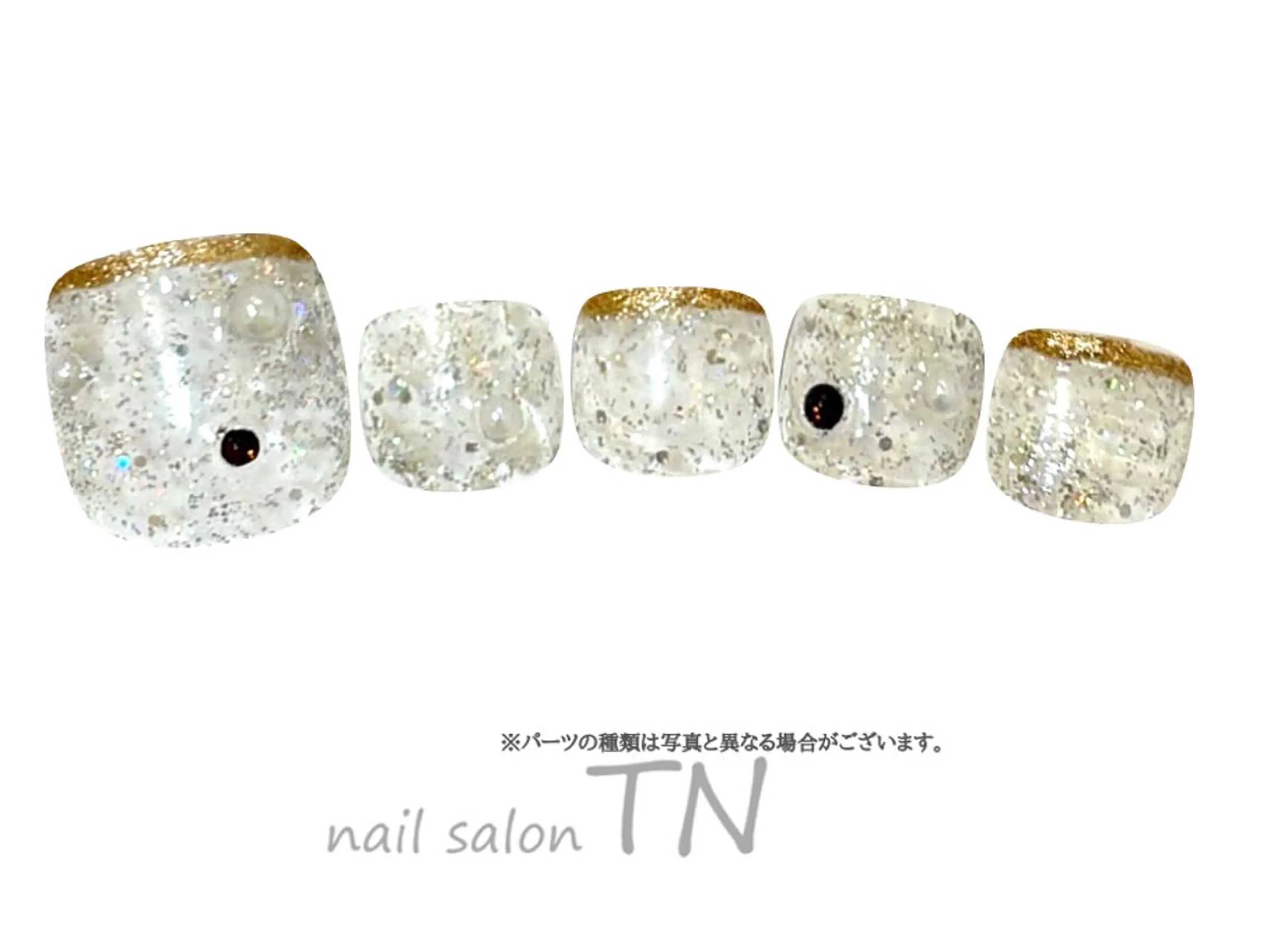 ネイル フットネイル 中島 実穂のネイルデザイン