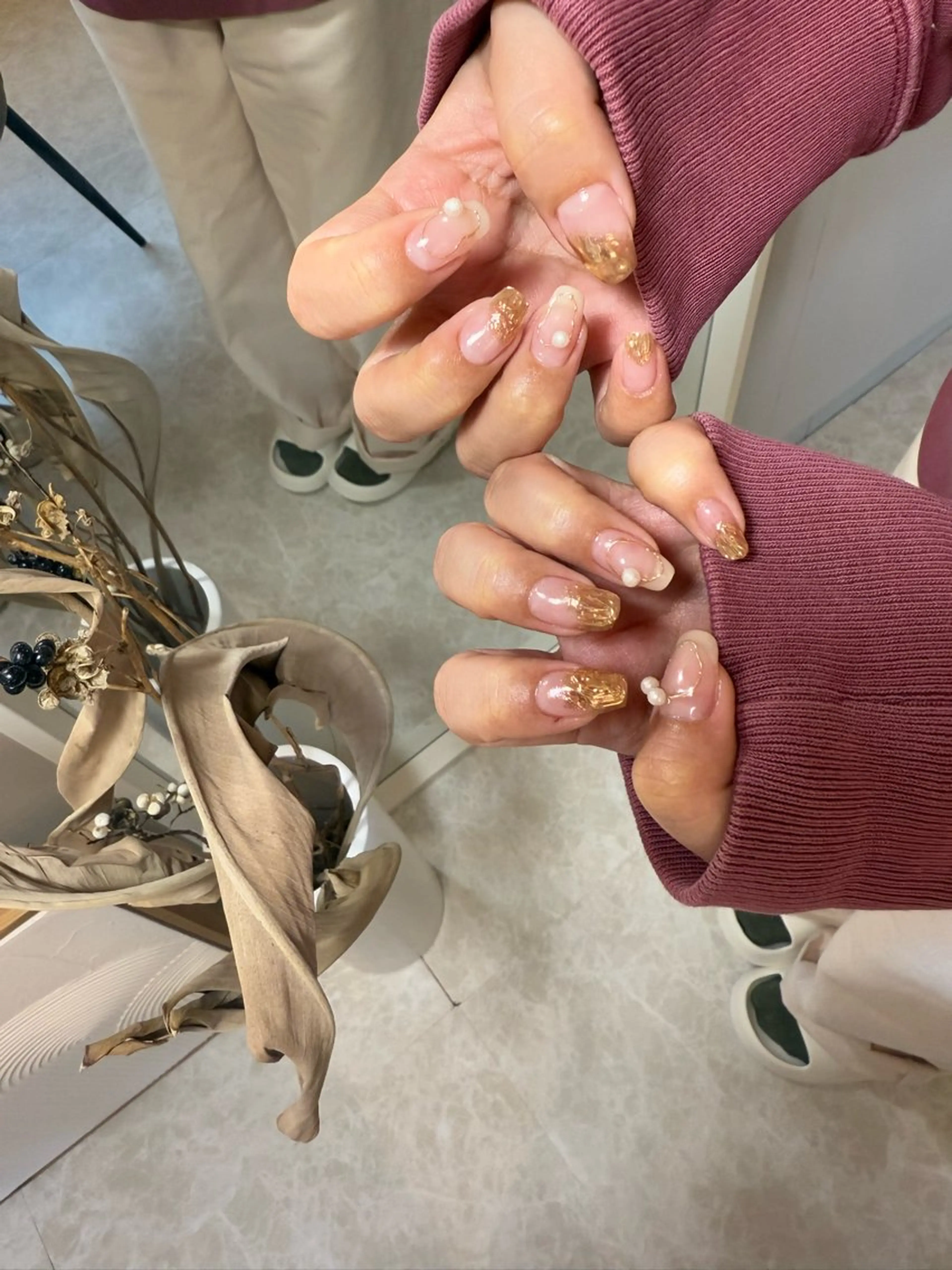 ネイル ミラーネイル clear. Akariのネイルデザイン