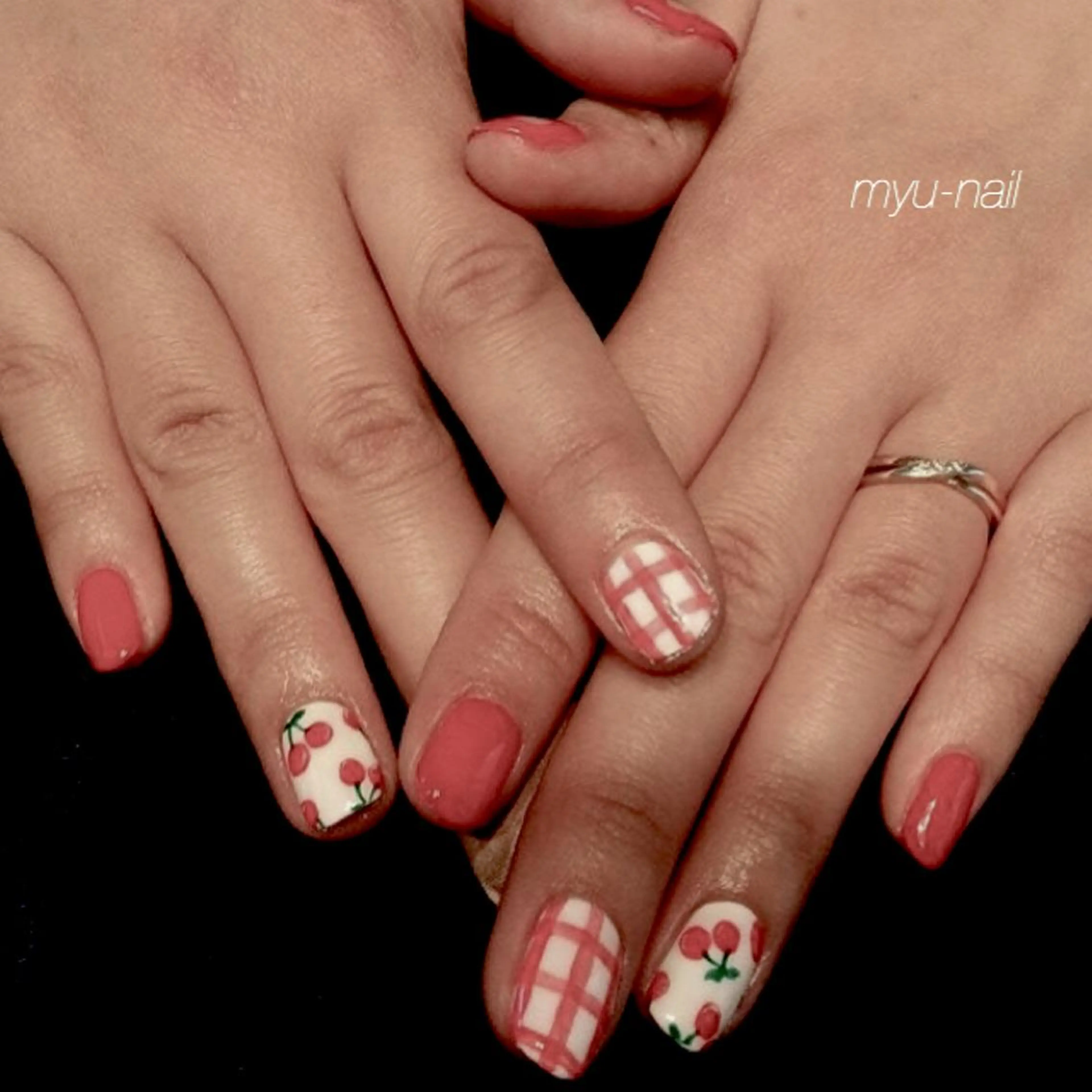 ネイル アートネイル ホームサロン myu-nailのネイルデザイン