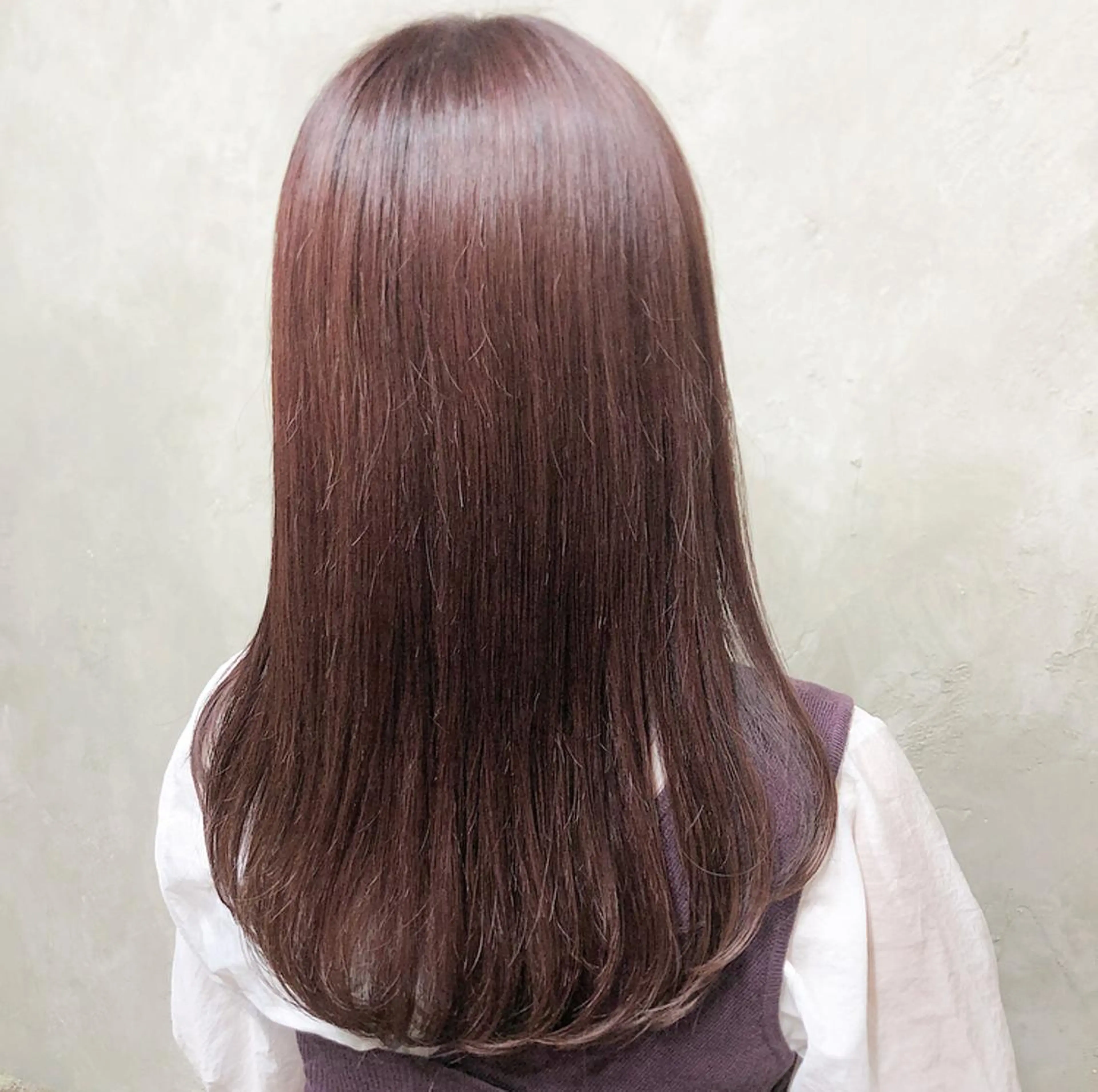 セミロング カラー パーマ ヘアアレンジ メンズ 艶ピンク*ヘアセット 🌙shioriのヘアスタイル