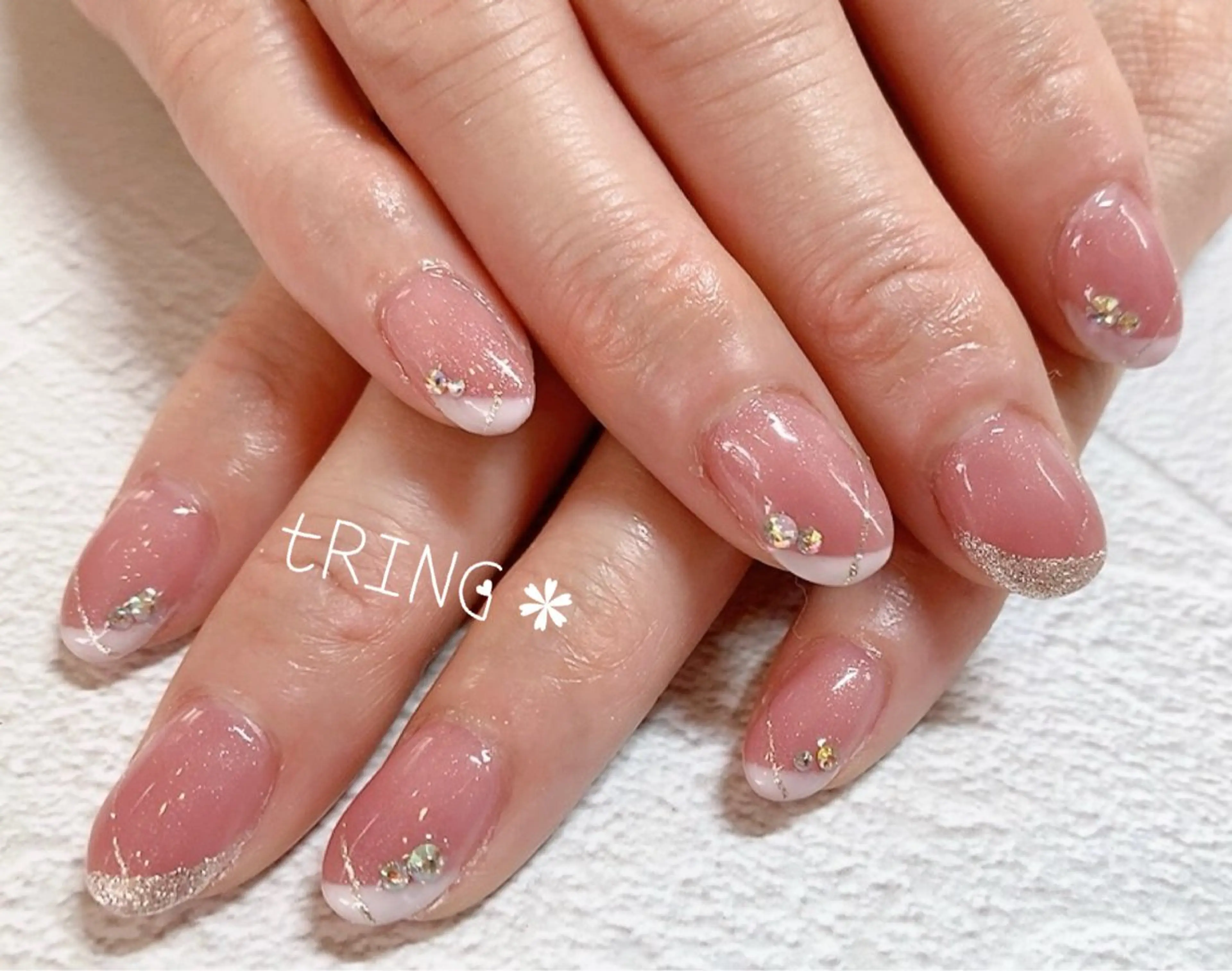 ネイル ハンドネイル tRING* しいの木台のネイルデザイン