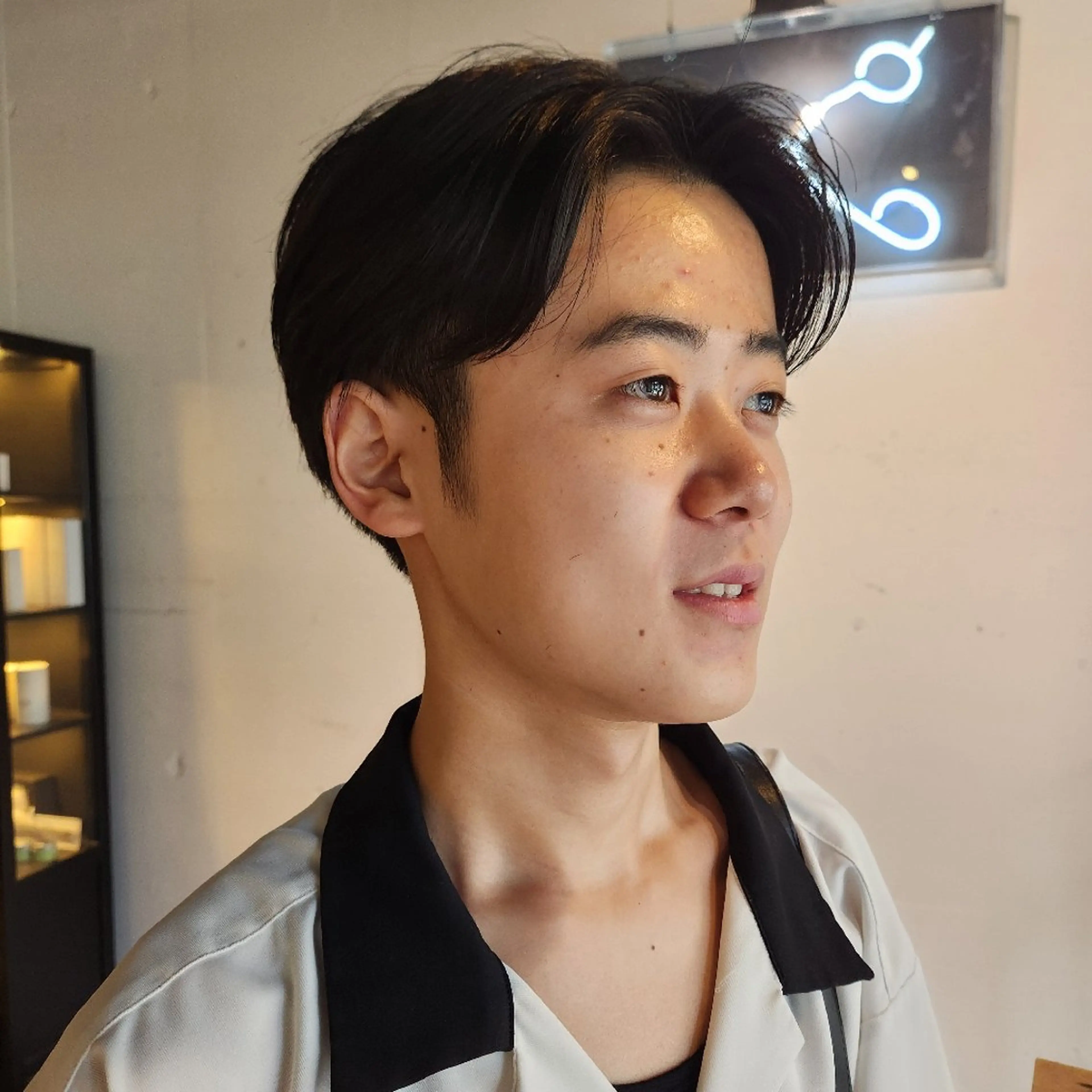 ショート メンズ ハヤシ マユ ✂ 府中美容室のヘアスタイル