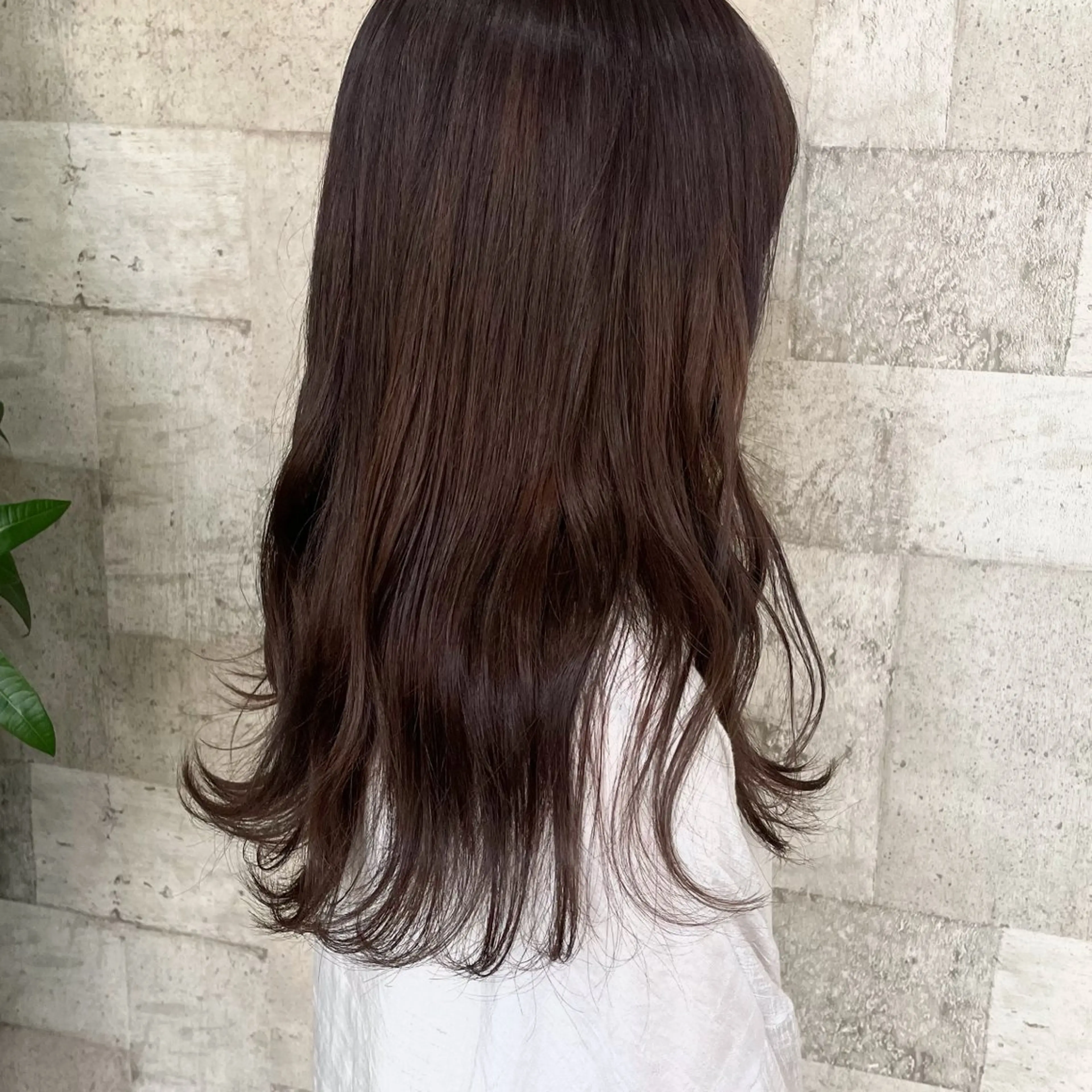 ロング カラー ブラウンカラー 🫧レイナ 🫧 ツヤ髪／艶カラー🫧のヘアスタイル