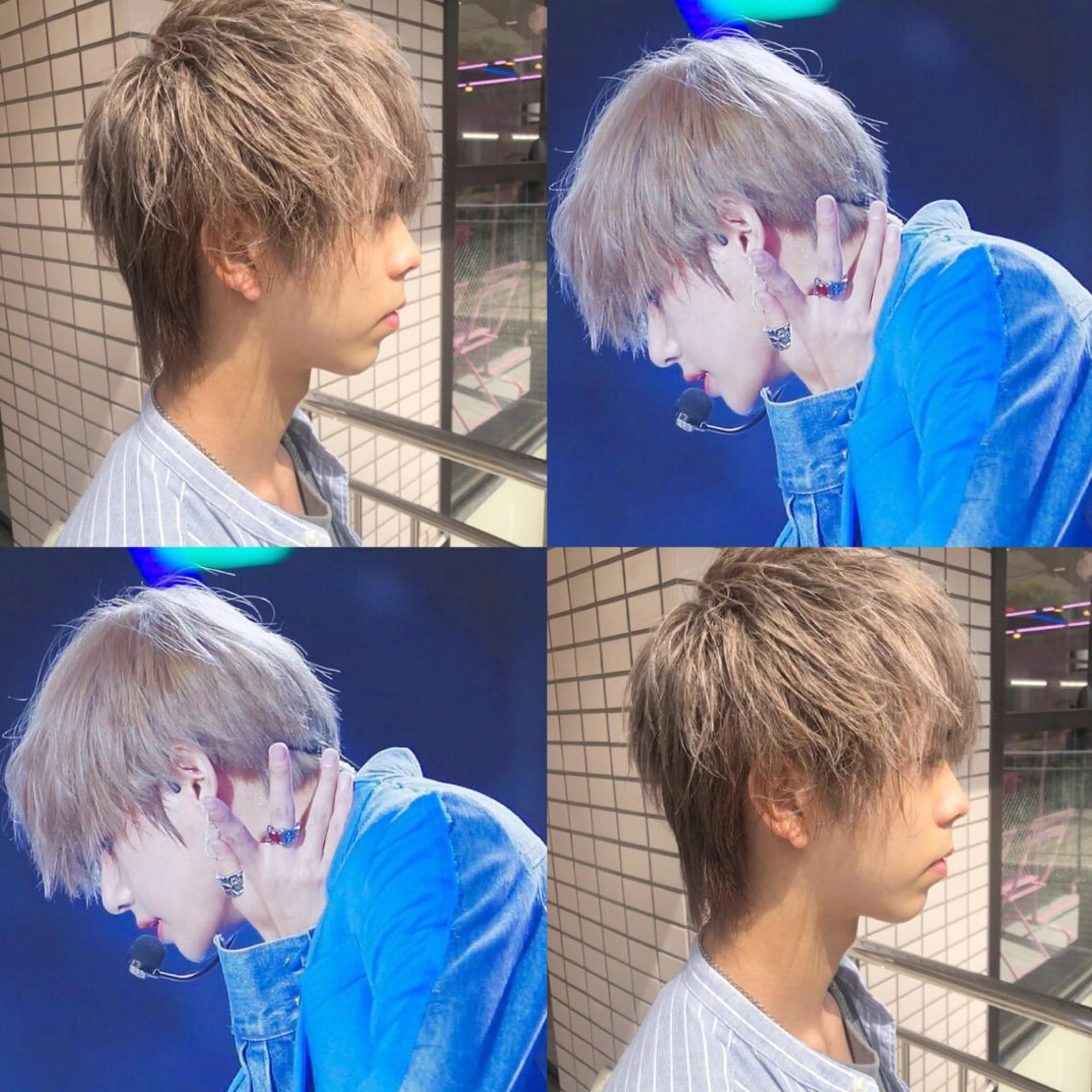 メンズ 天神レイヤーカット No.1💖マユカのヘアスタイル