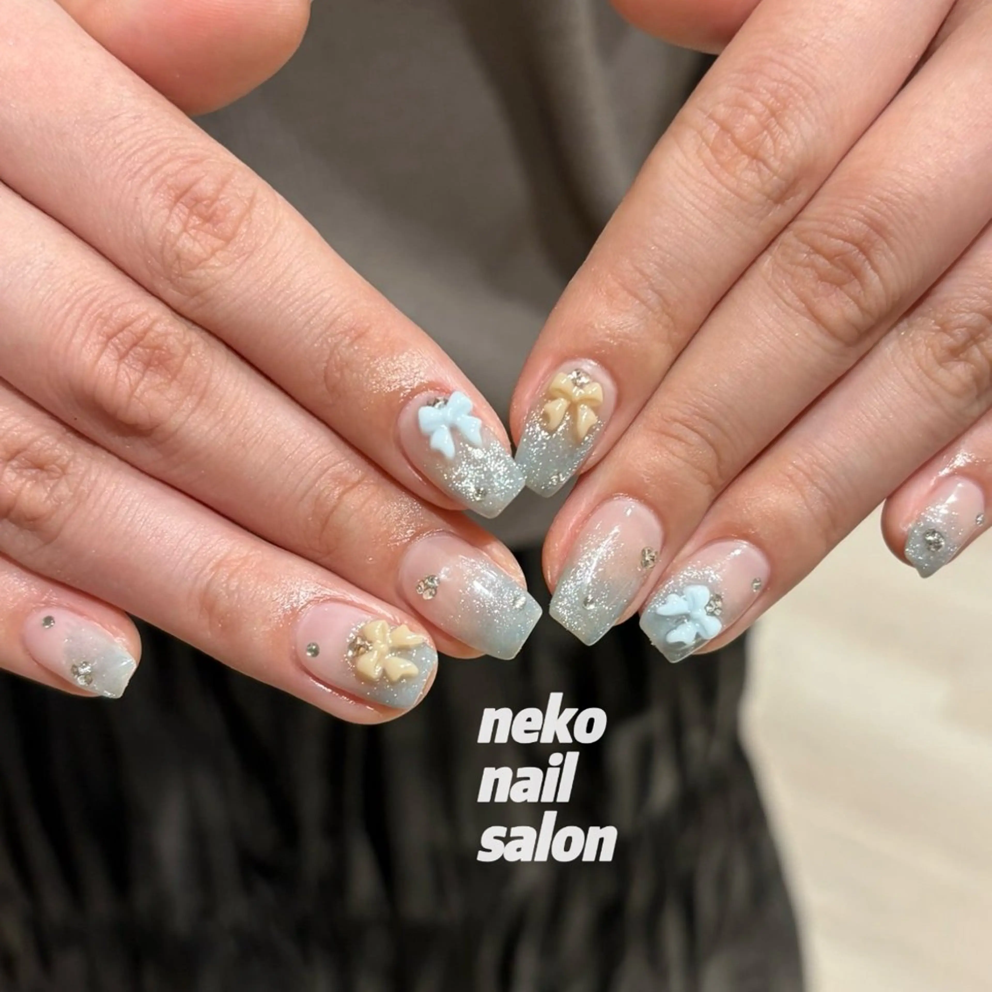 ネイル ワンホンネイル ハンドネイル neko nailのネイルデザイン