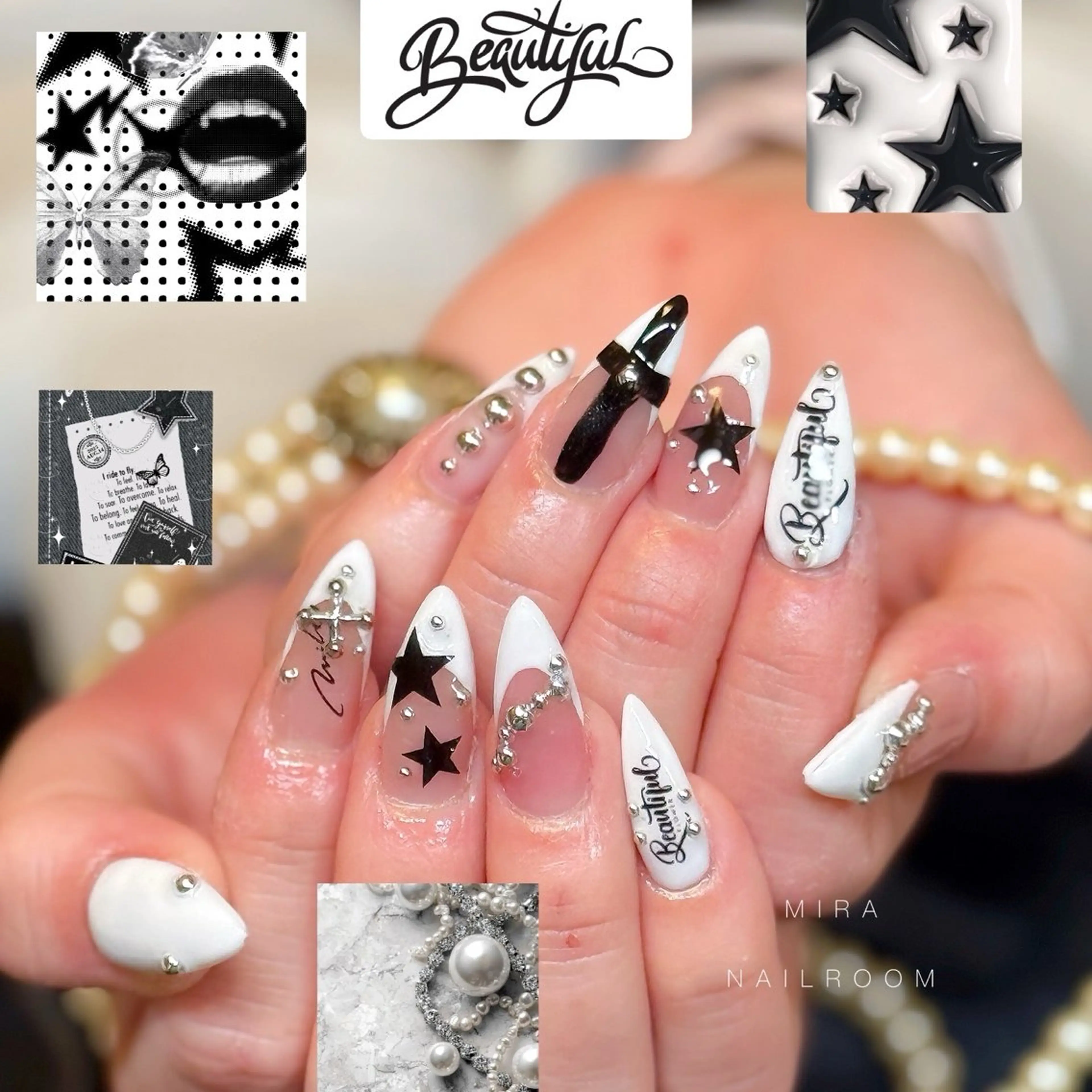 ネイル 長さ出し MIRA NAILROOMのネイルデザイン