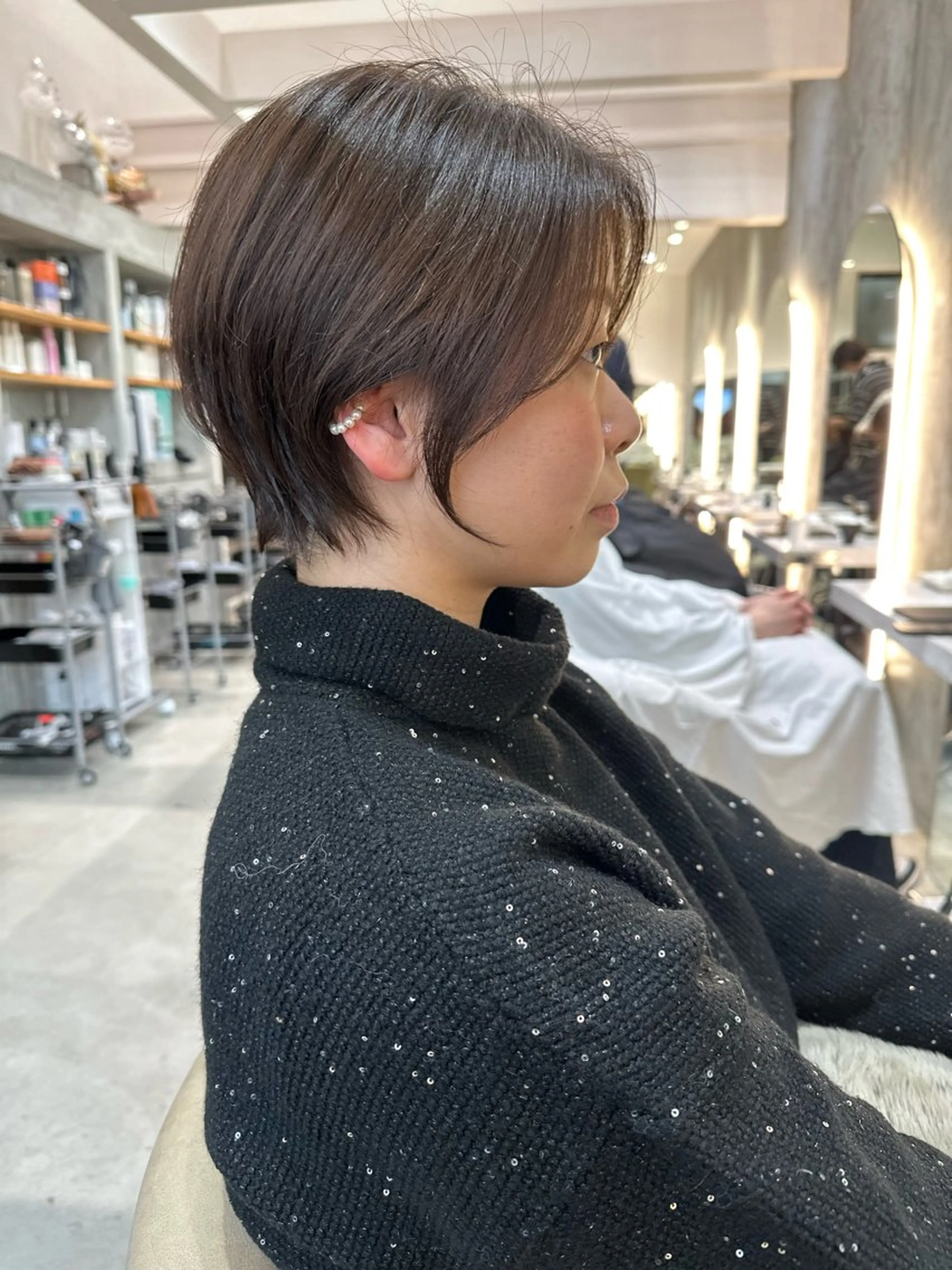 ショート カット ヘアカラー トリートメント 【店長】Lond山本 大輔のヘアスタイル
