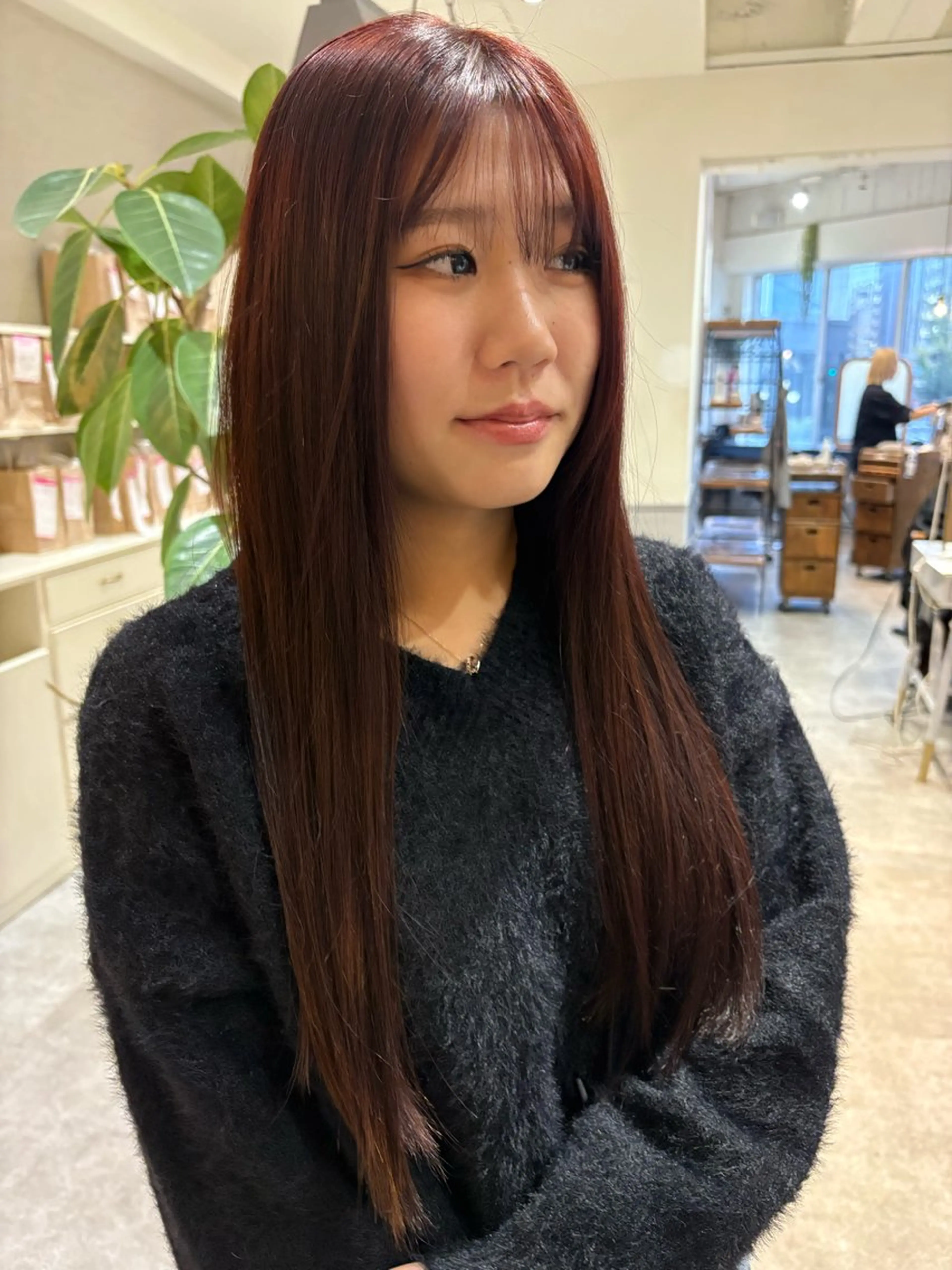 ロング カラー SIKI yuuna レイヤーカット🪽のヘアスタイル