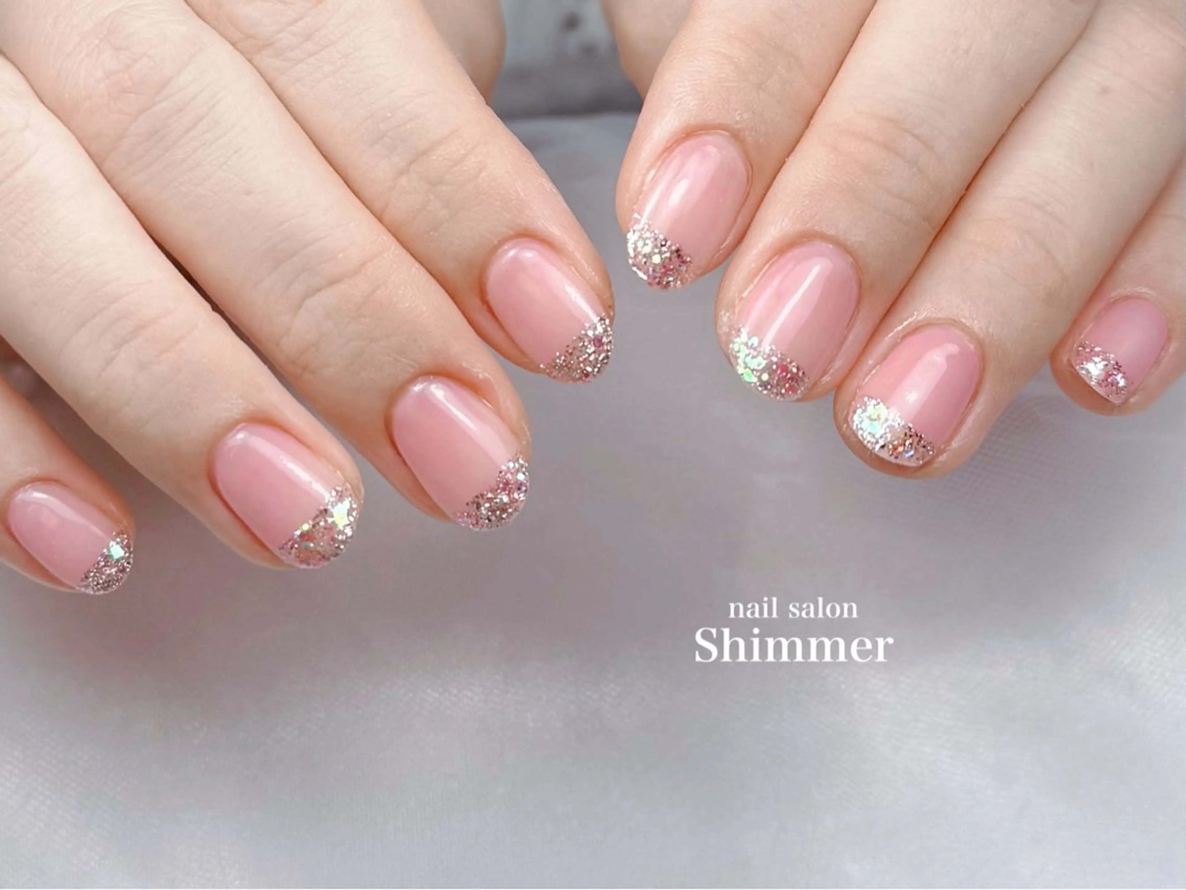 ネイル ハンドネイル Shimmer Risaのネイルデザイン