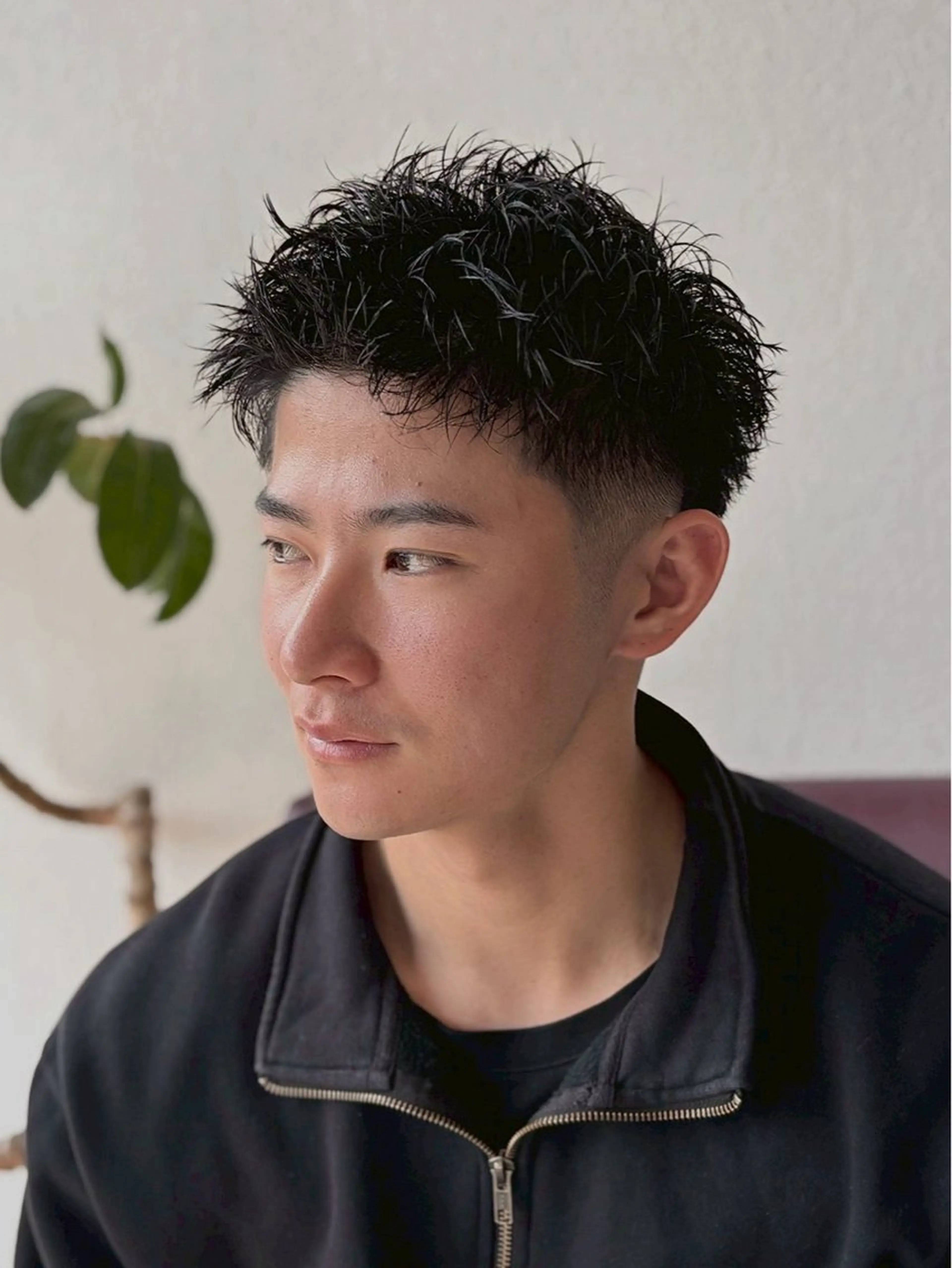 ショート パーマ メンズ 榊原 貫太のヘアスタイル