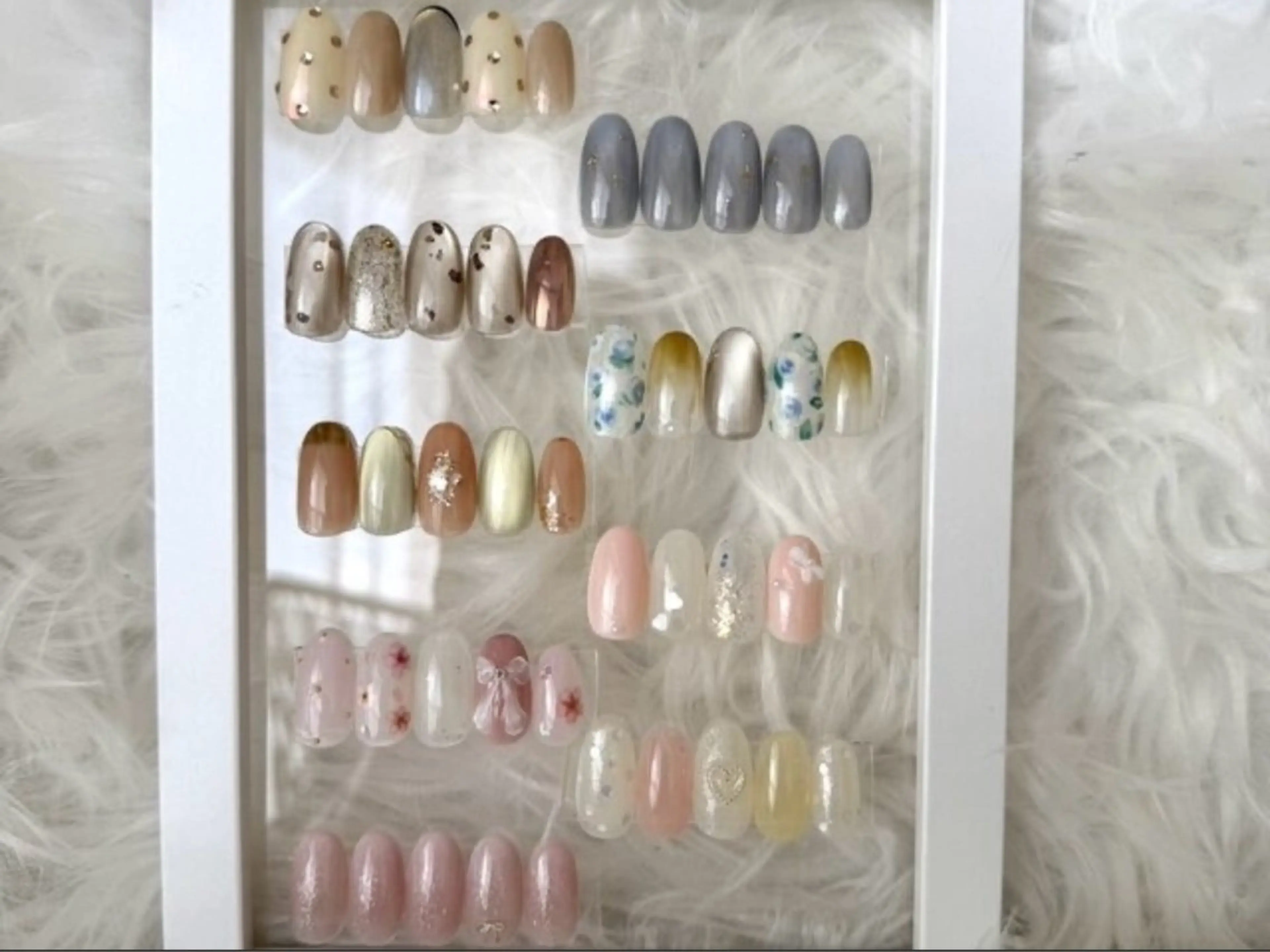 オフ無し★オフィス・ナチュラルネイルの写真