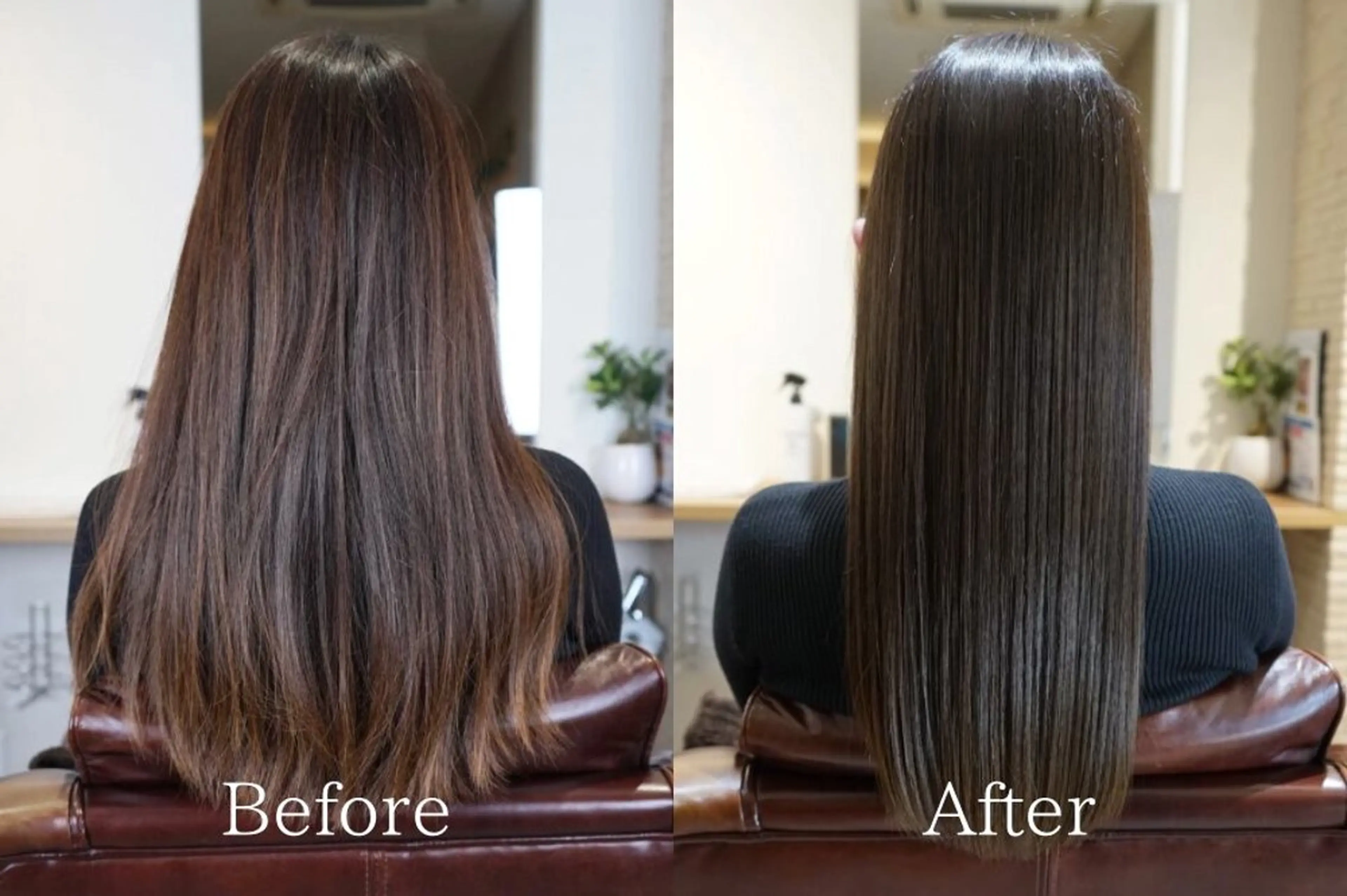 ミディアム 清家 /人生を変える 髪質改善ストレートのヘアスタイル