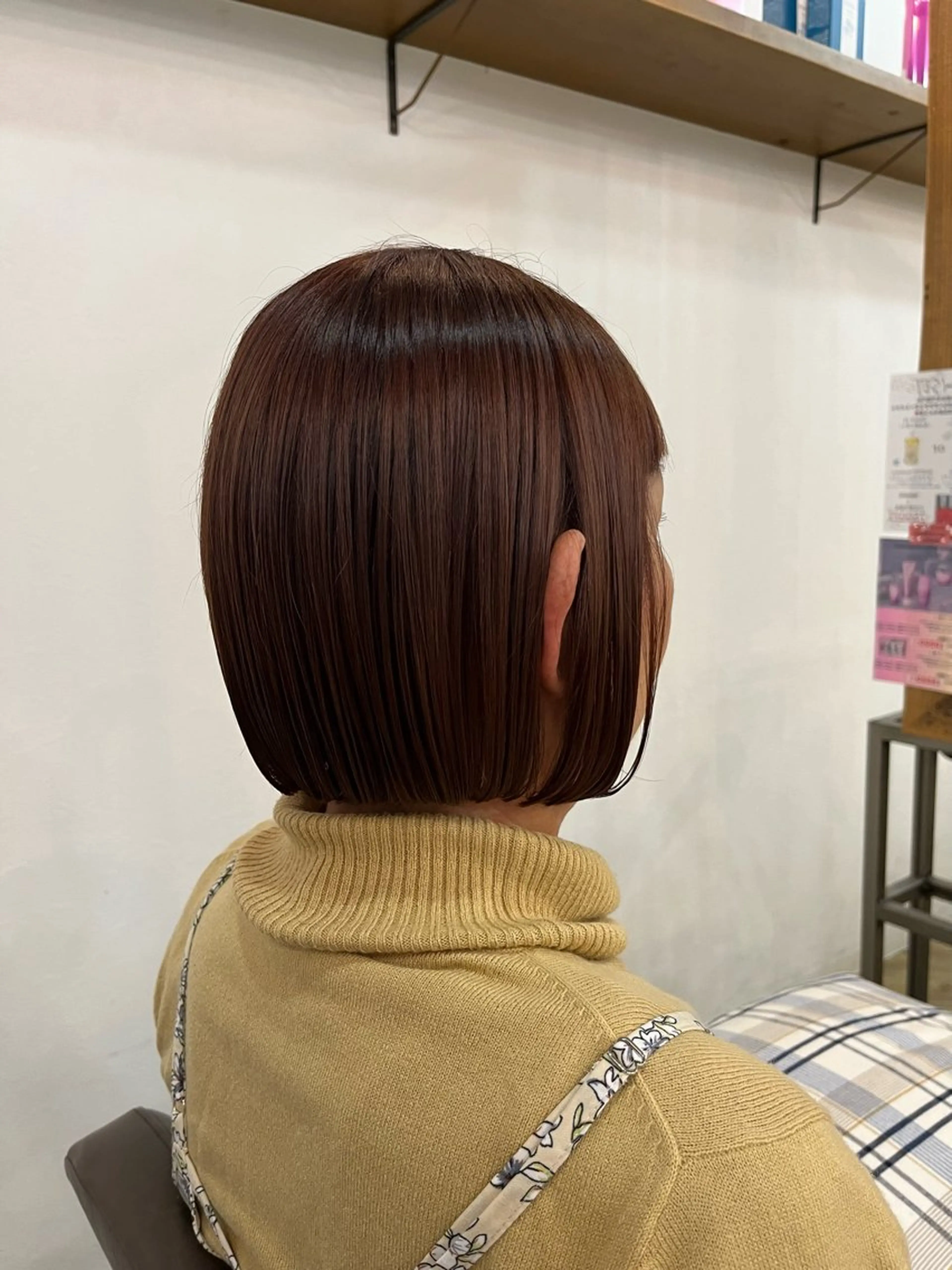 ショート カラー ボブ カット 似合わせ/ブリーチ/ 髪質改善/ミクෆ‪のヘアスタイル