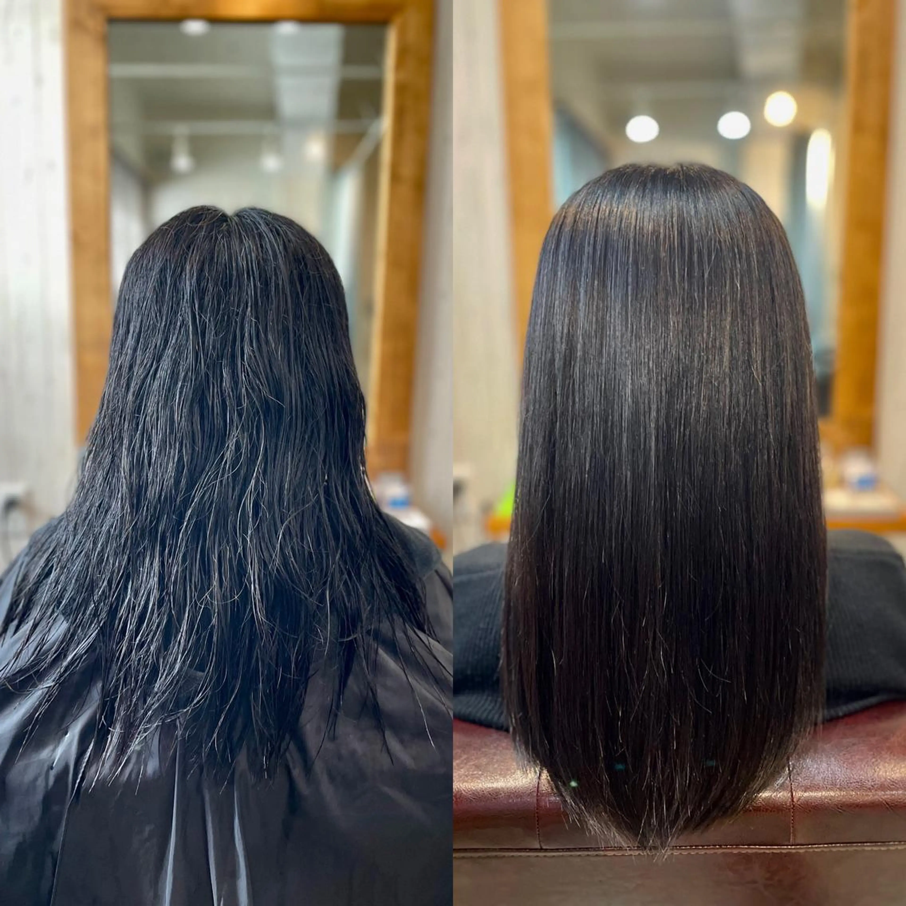 【来店2回目】カット＋髪質改善酸性ストレート（専用3Stepトリートメント込）の写真