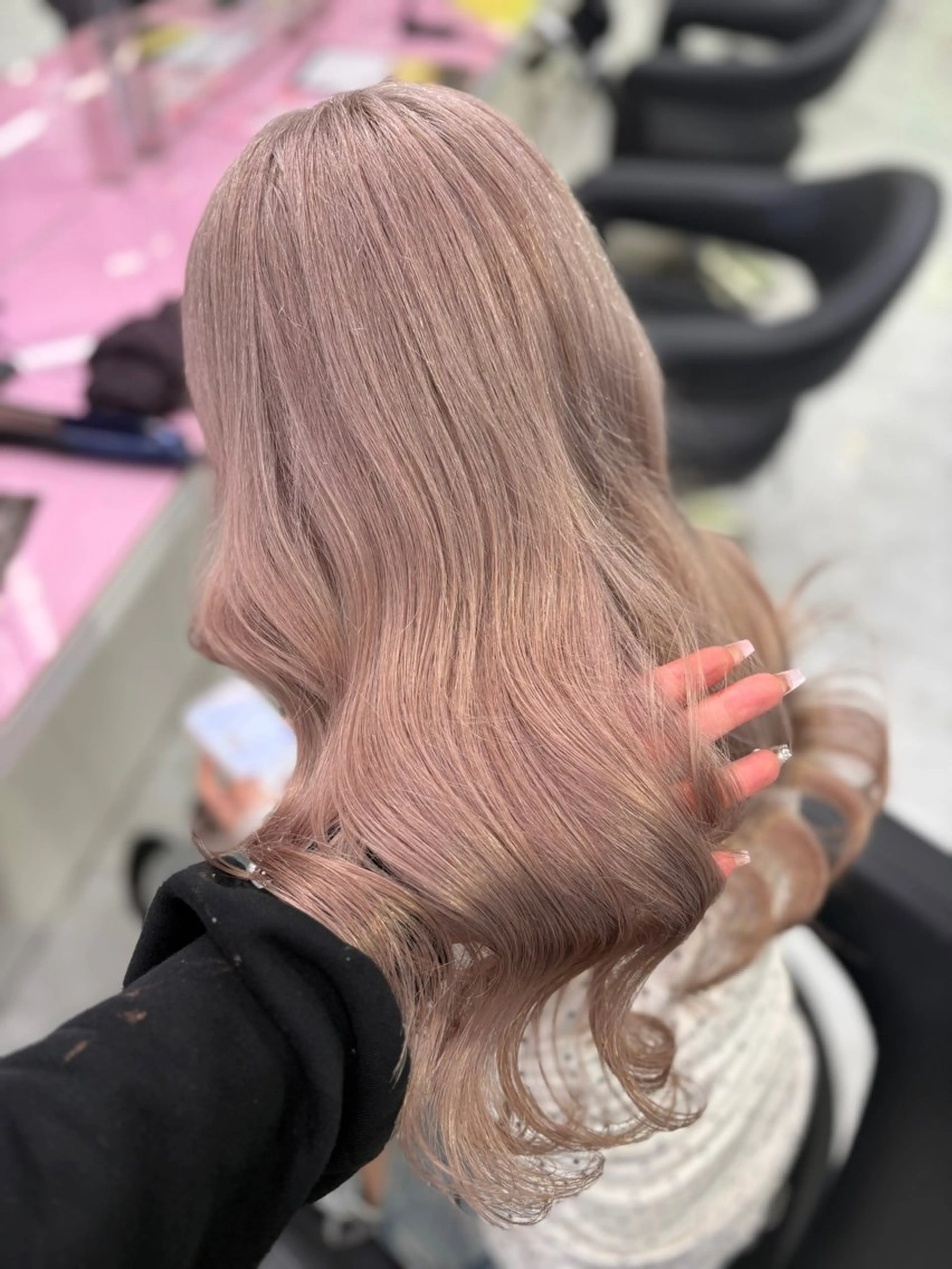 カラー ヘアカラー akari🎀🤍 ガーリーstyleのヘアスタイル