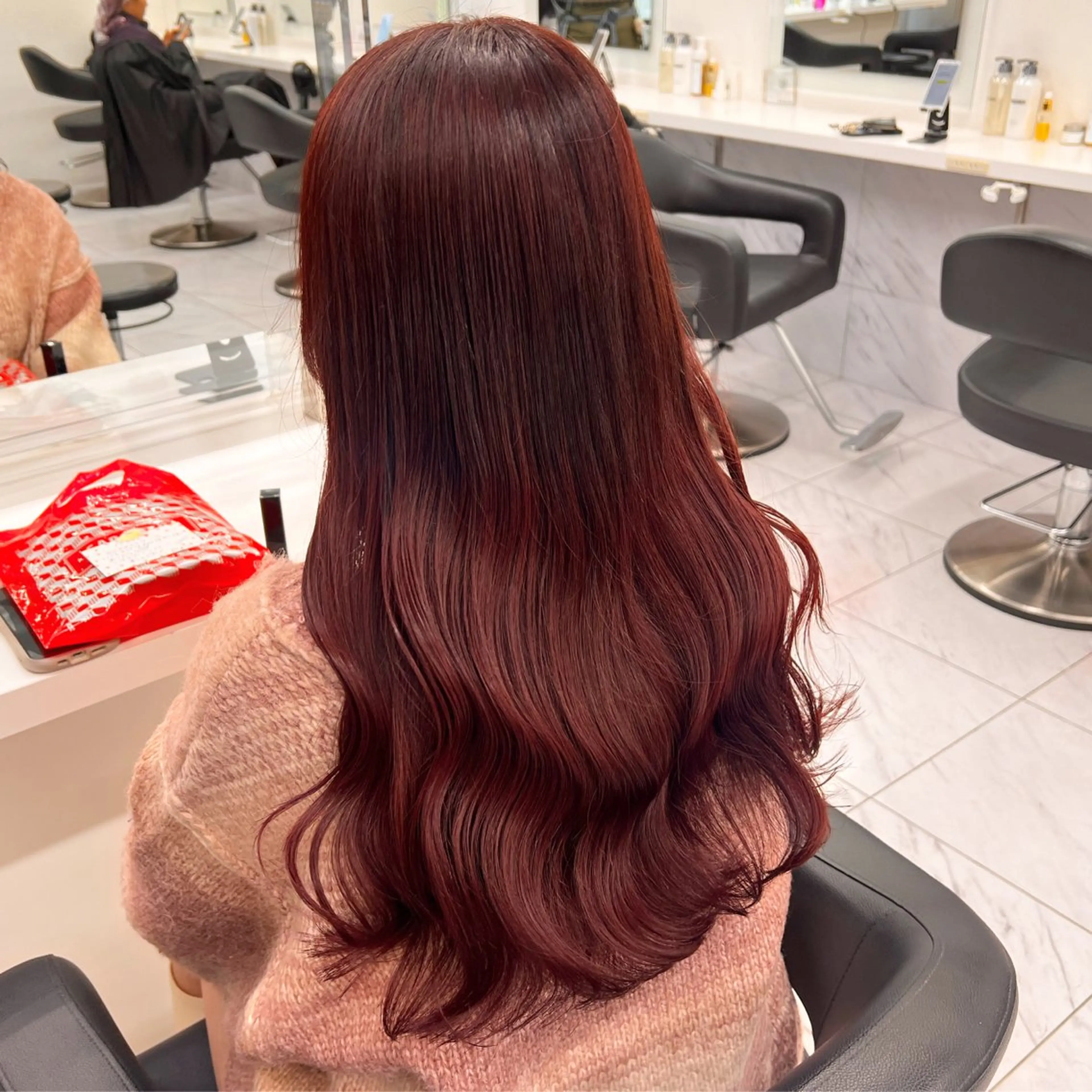 ロング カラー 💖札幌カラー 指名No.1💖玲奈のヘアスタイル