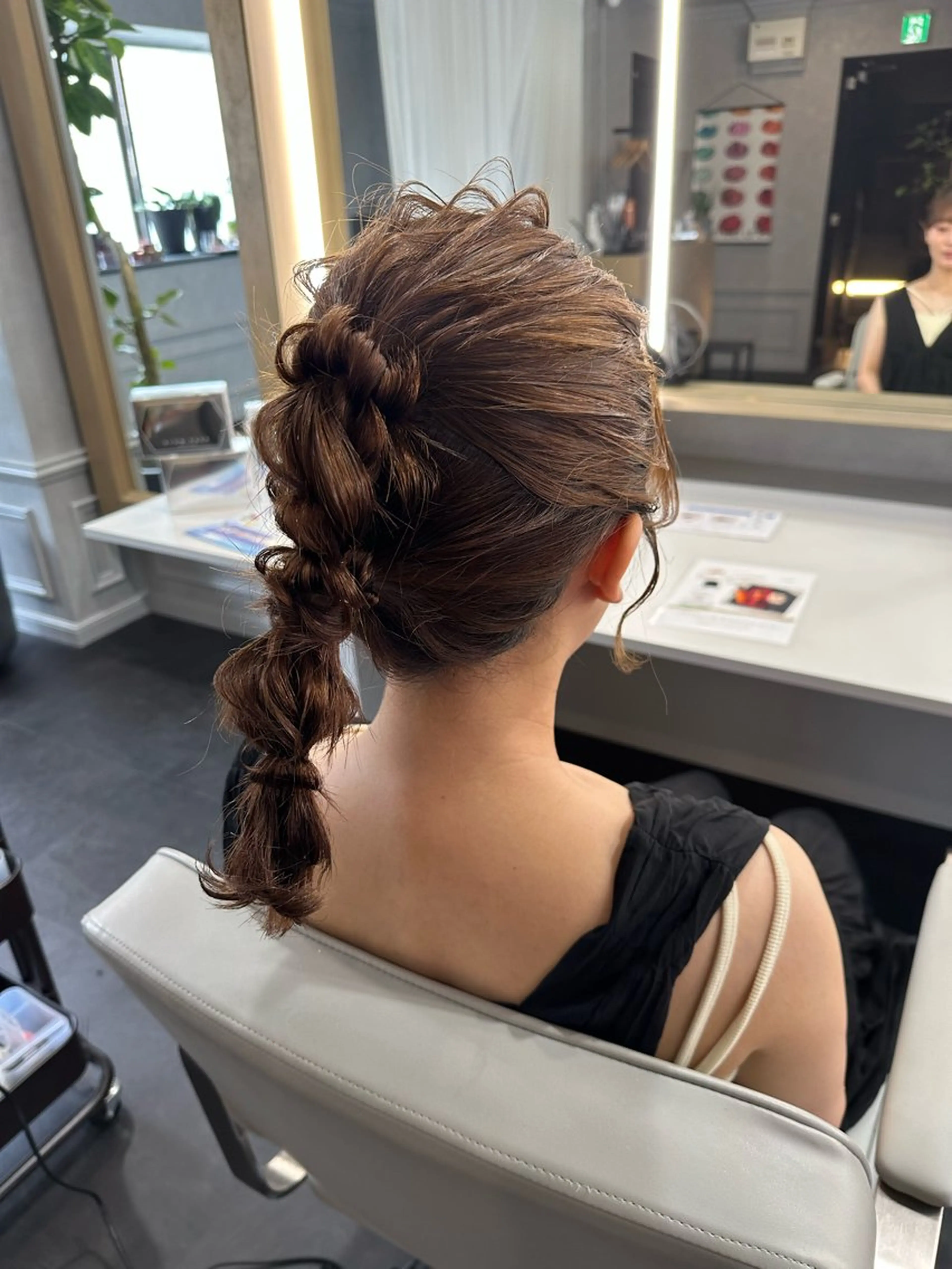 ヘアアレンジ ヘアセット hair make WILLOW所属・WILLOW 荒木 茉菜香の眉毛・アイブロウイメージ