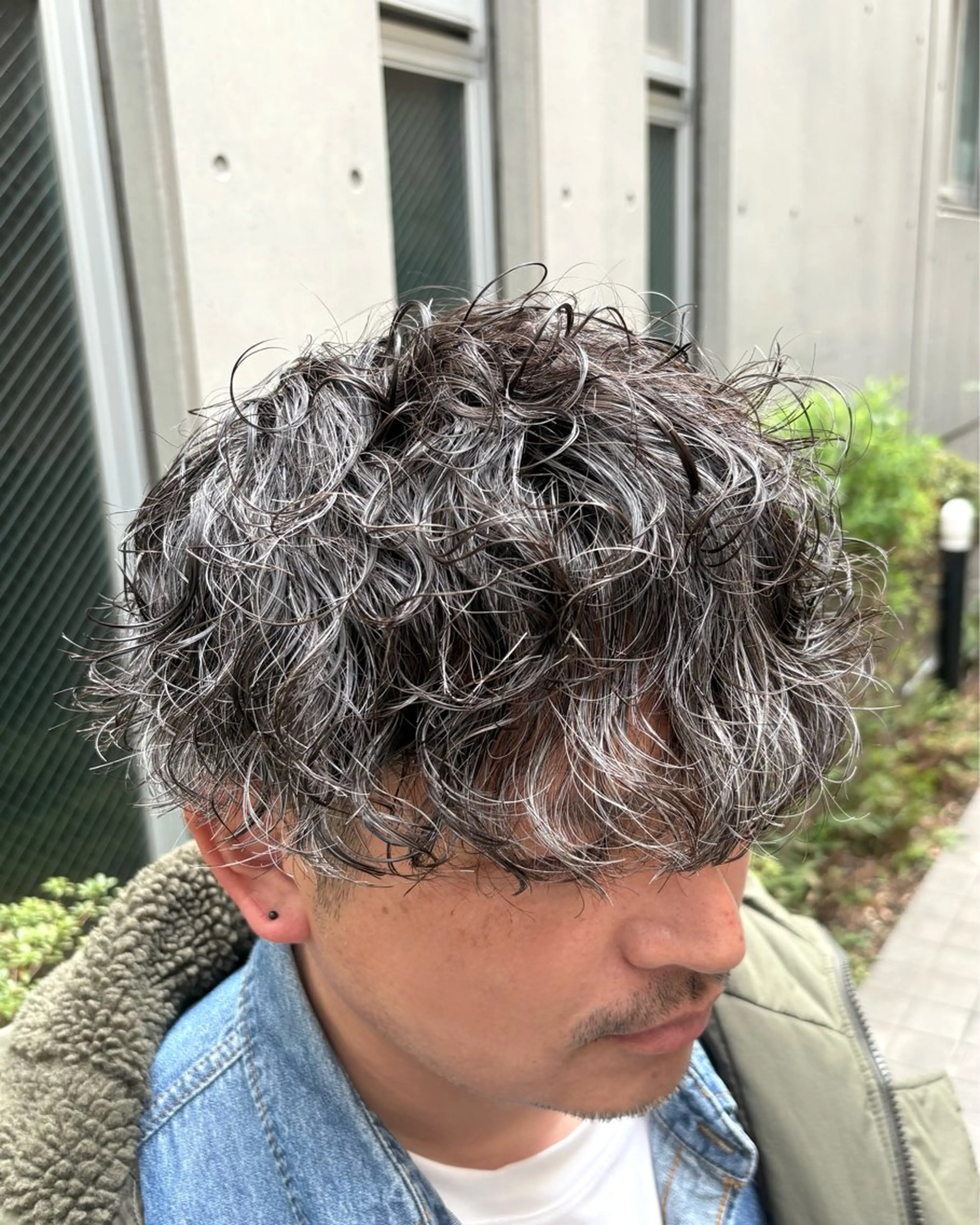 ショート メンズ カット パーマ 【メンズ特化】 横浜美容師kuのヘアスタイル