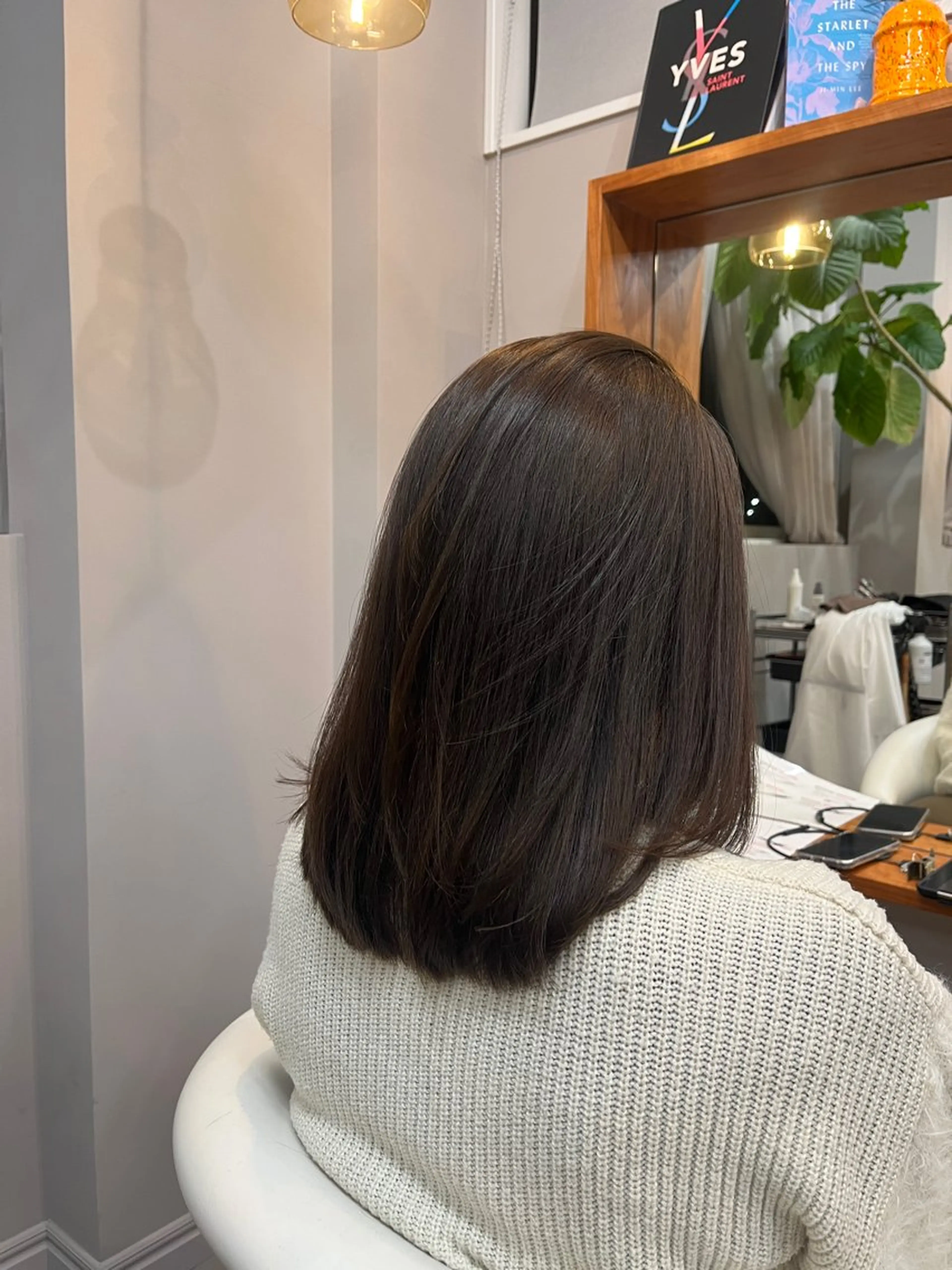 ミディアム saya/ レディースカットのヘアスタイル