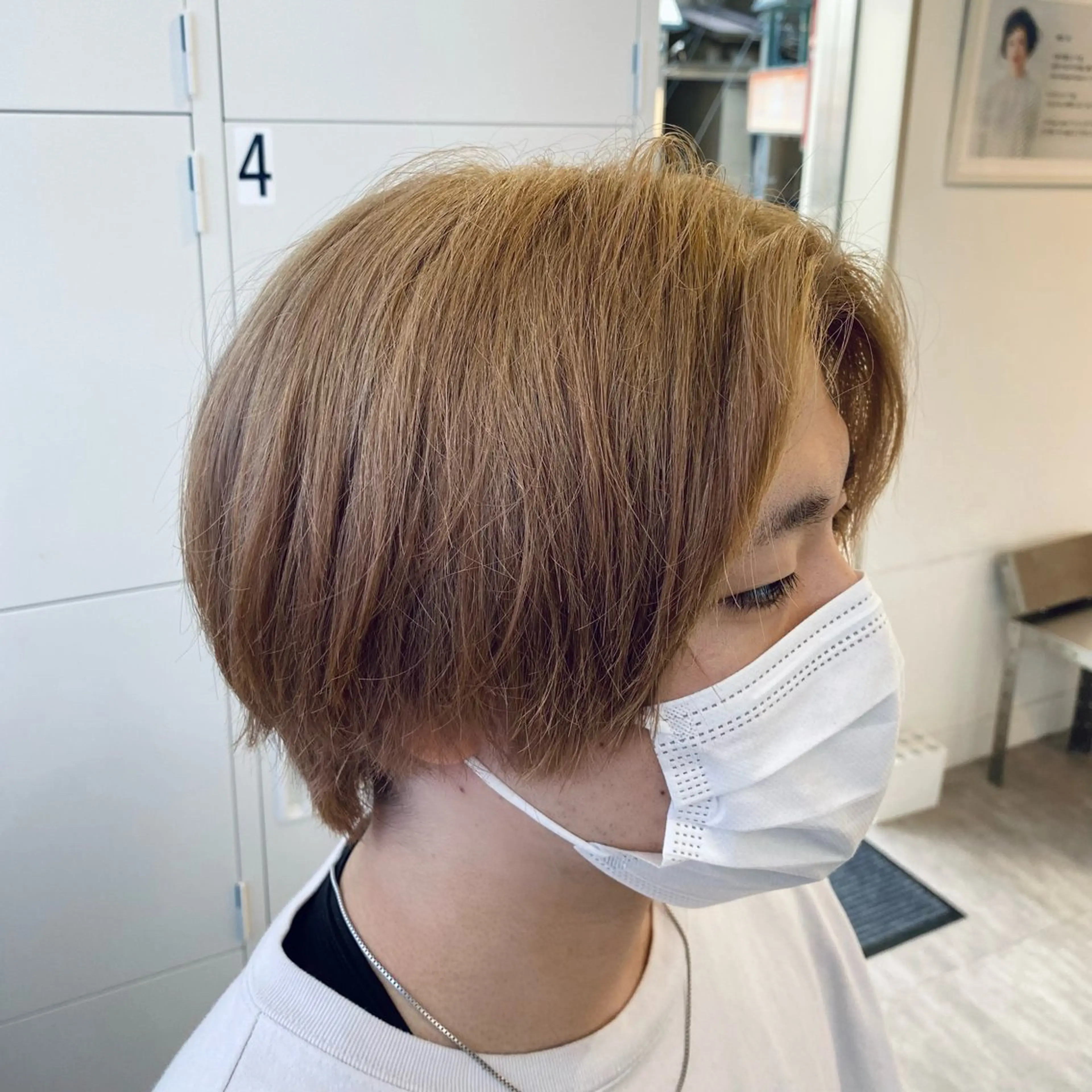 カラー メンズ 田上 舶斗のヘアスタイル
