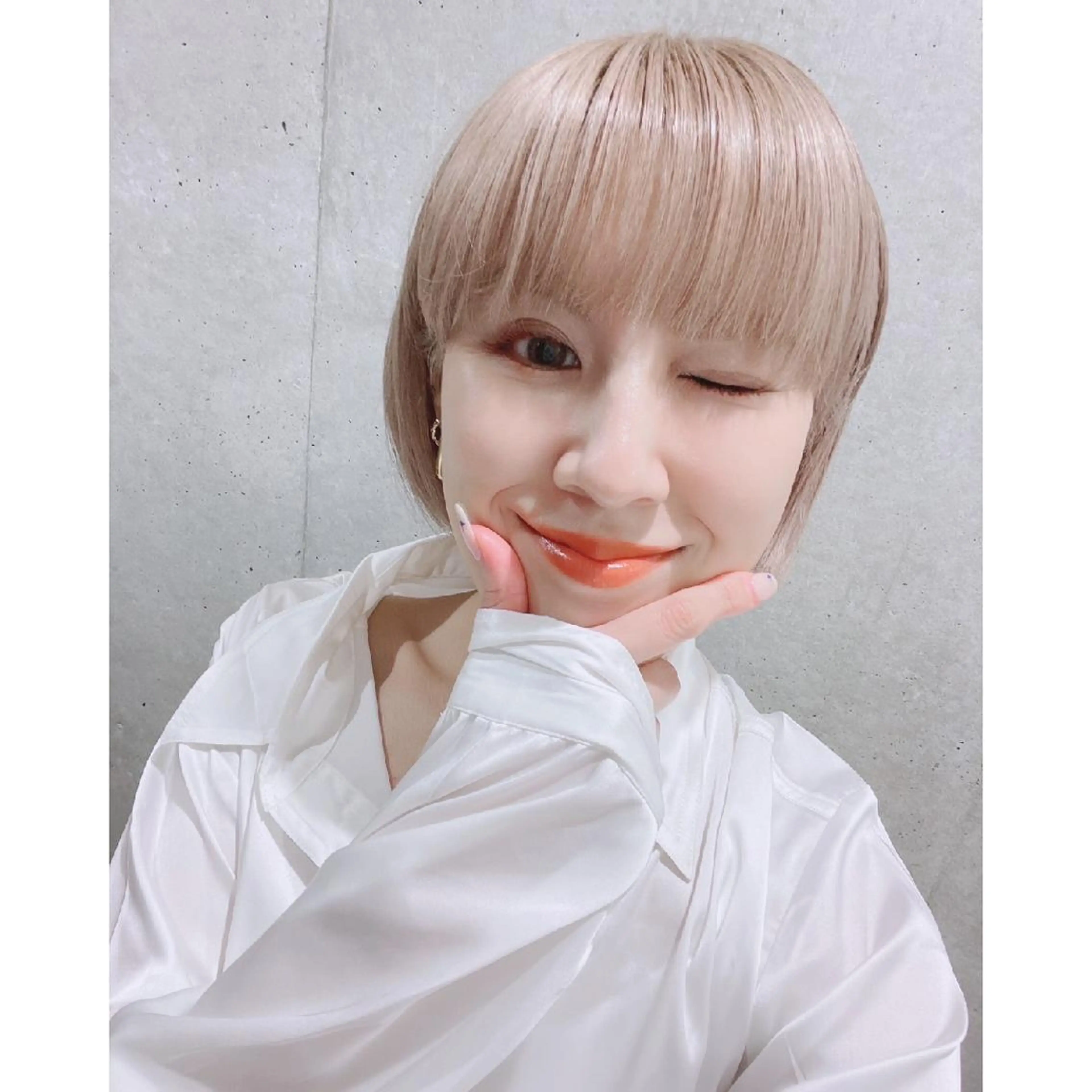 セミロング カラー ヘアアレンジ メンズ キッズ メンズブリーチ メンズハイトーン ベージュカラー ブリーチ ケアブリーチ BRAIDS💎愛子 大人ハイライト💎のヘアスタイル