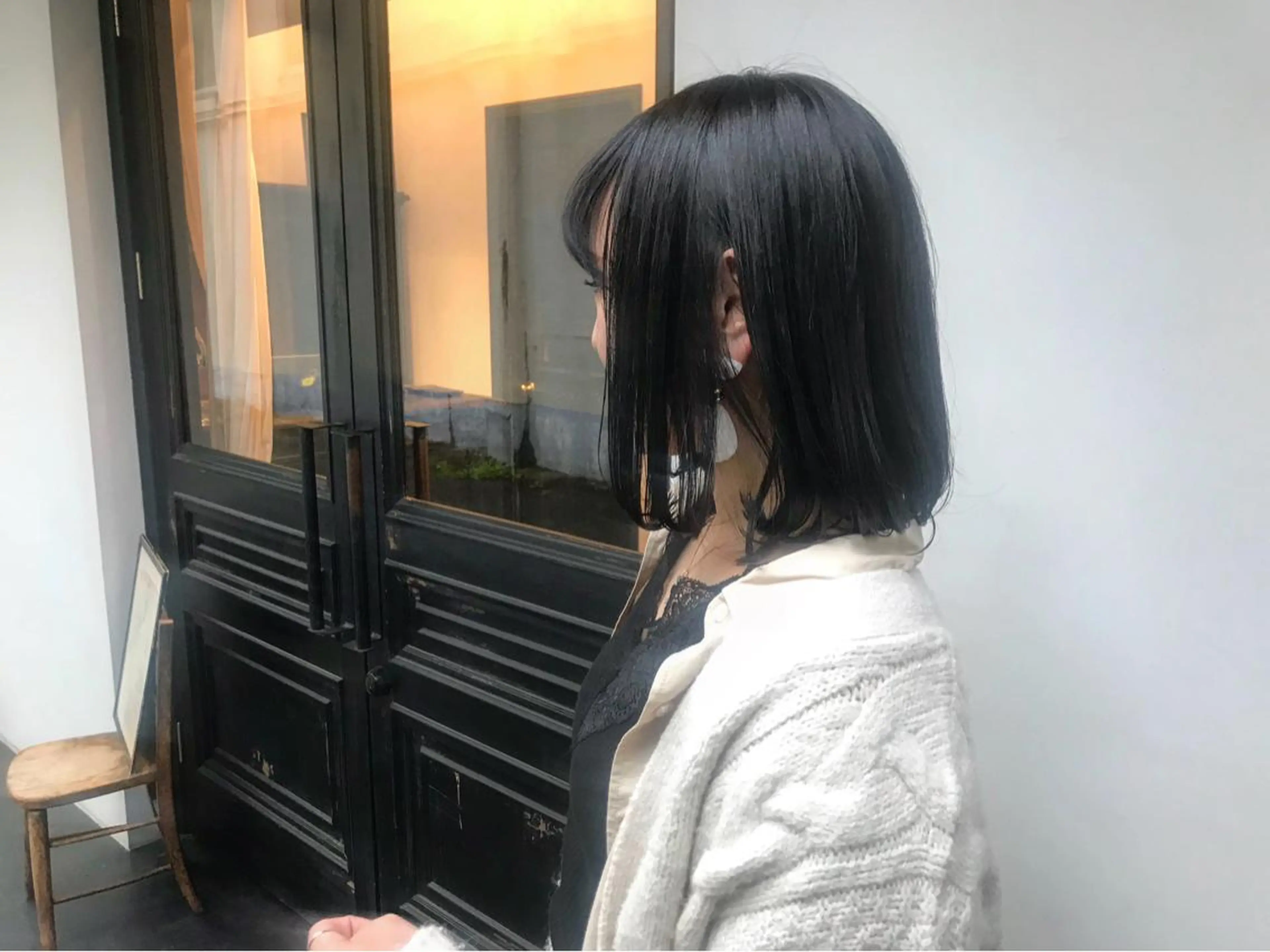 ショート tonari 梅田、中崎町のヘアスタイル