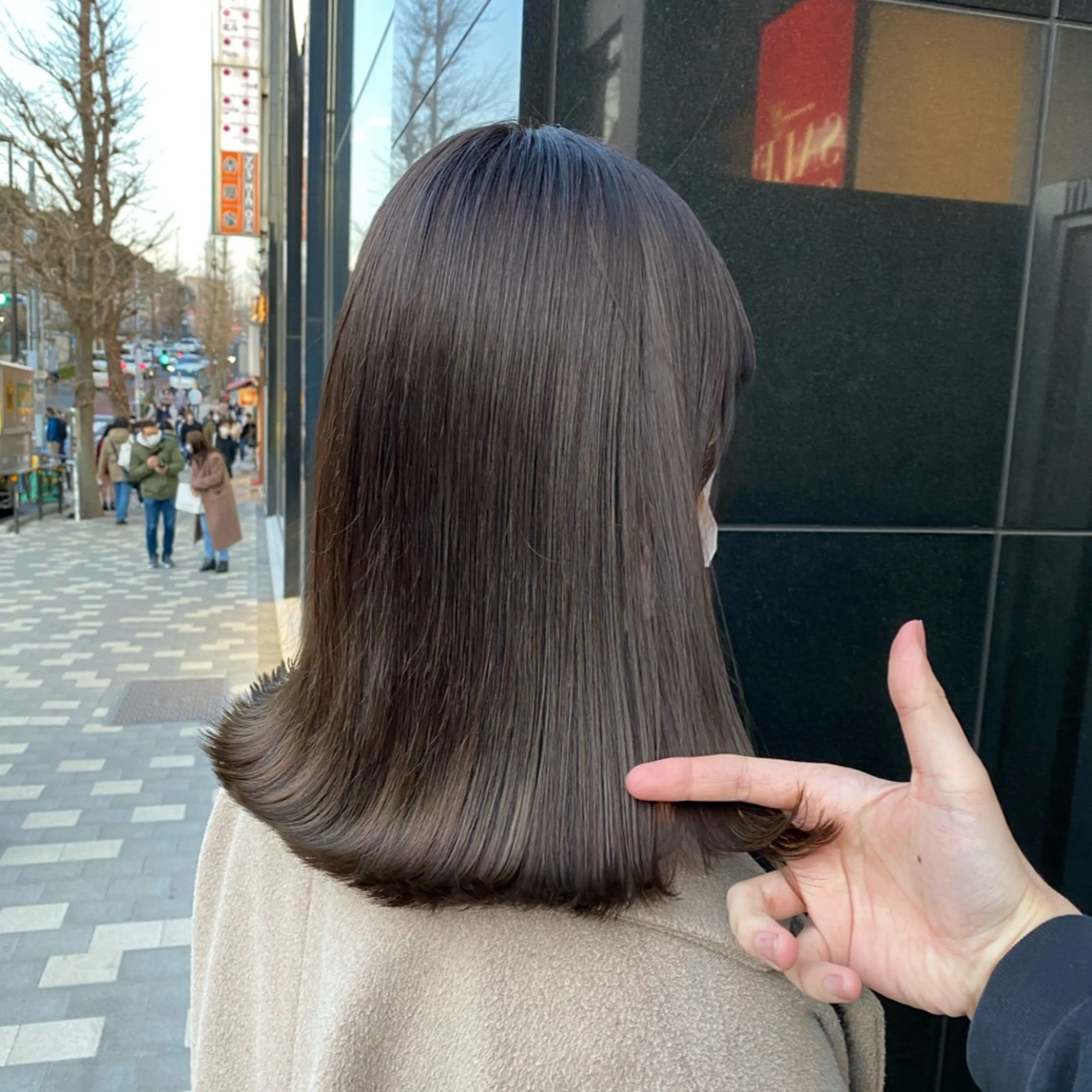 ロング カラー ヘアカラー 山内 直英のヘアスタイル