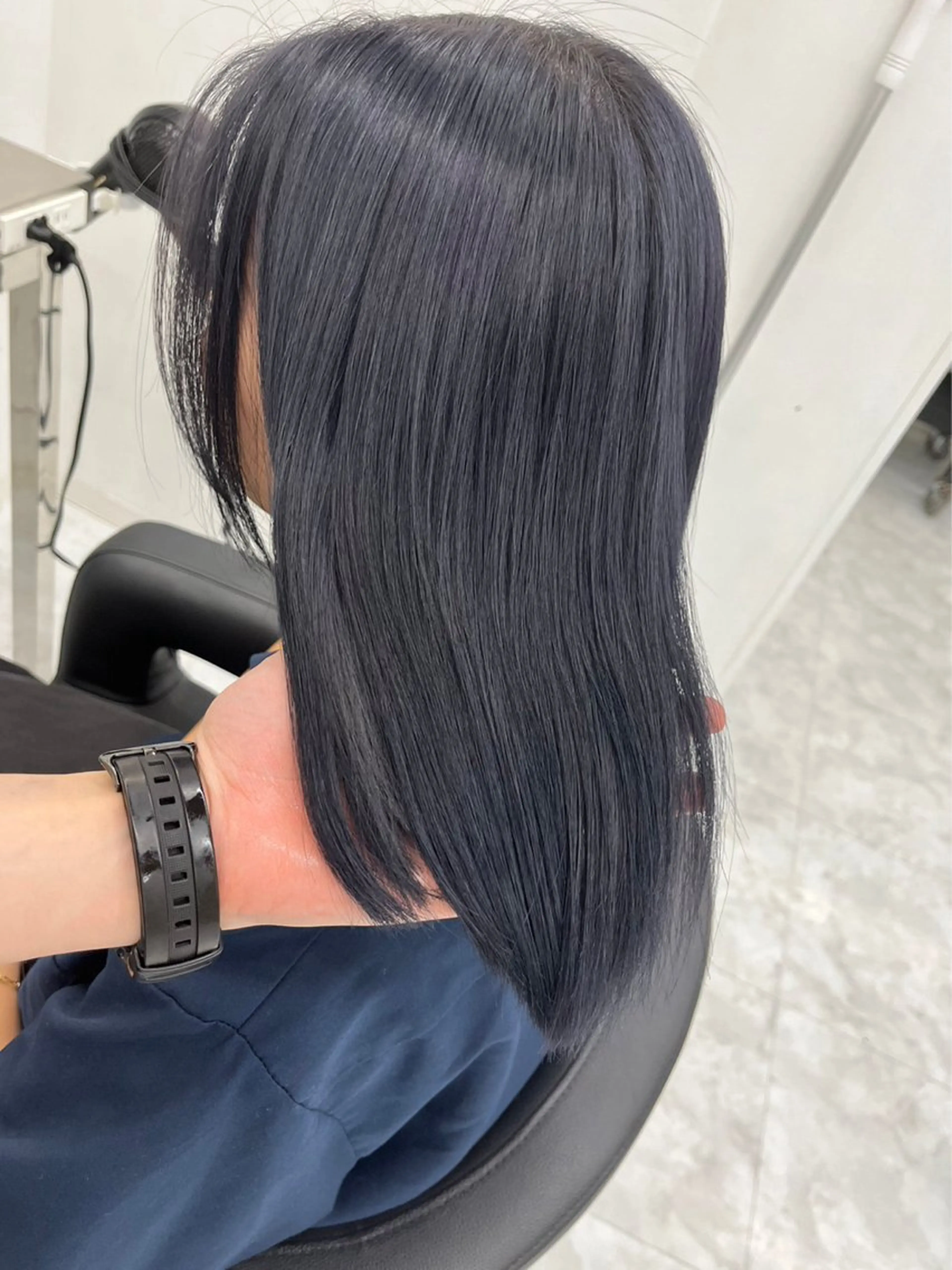 セミロング カラー グレージュ ラベンダーカラー ラベンダーグレージュ ラベンダーグレー ヘアカラー 💖トレンド春夏 カラー💖FUTAのヘアスタイル
